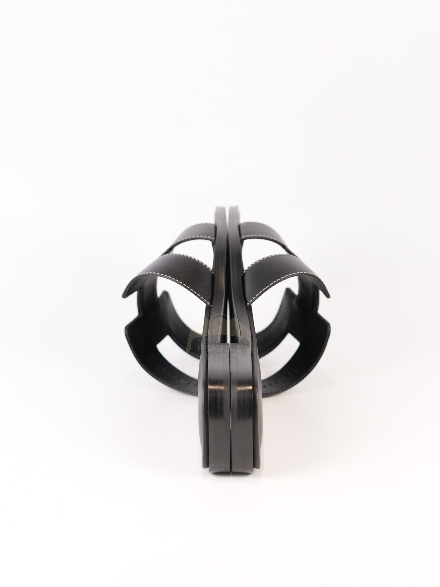 Oran in Noir/Black Box Calfskin Leather Size 37 | Purse Maison Luxury Bags Shop