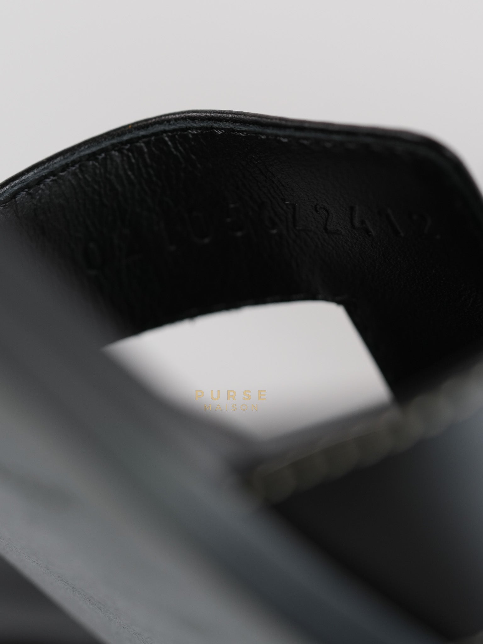 Oran Sandals in Black Size 38 EU (24cm) | Purse Maison Luxury Bags Shop
