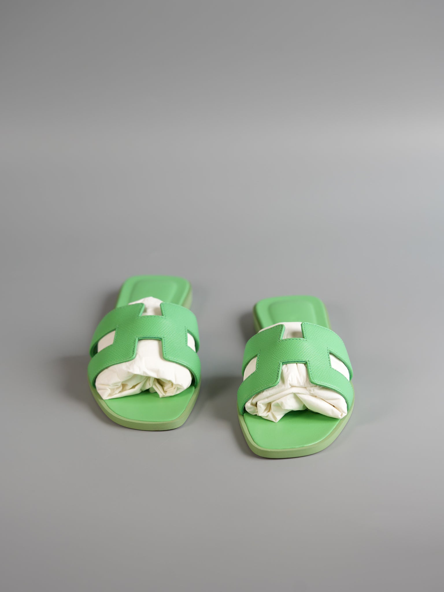 Oran Vert Sandals Size 36.5 EU (23.5cm) | Purse Maison Luxury Bags Shop