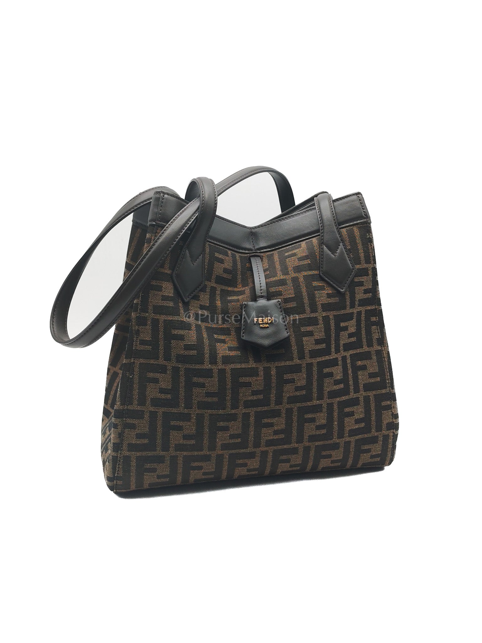 Origami Medium Jacquard Monogram Canvas Tote Bag | Purse Maison Luxury Bags Shop