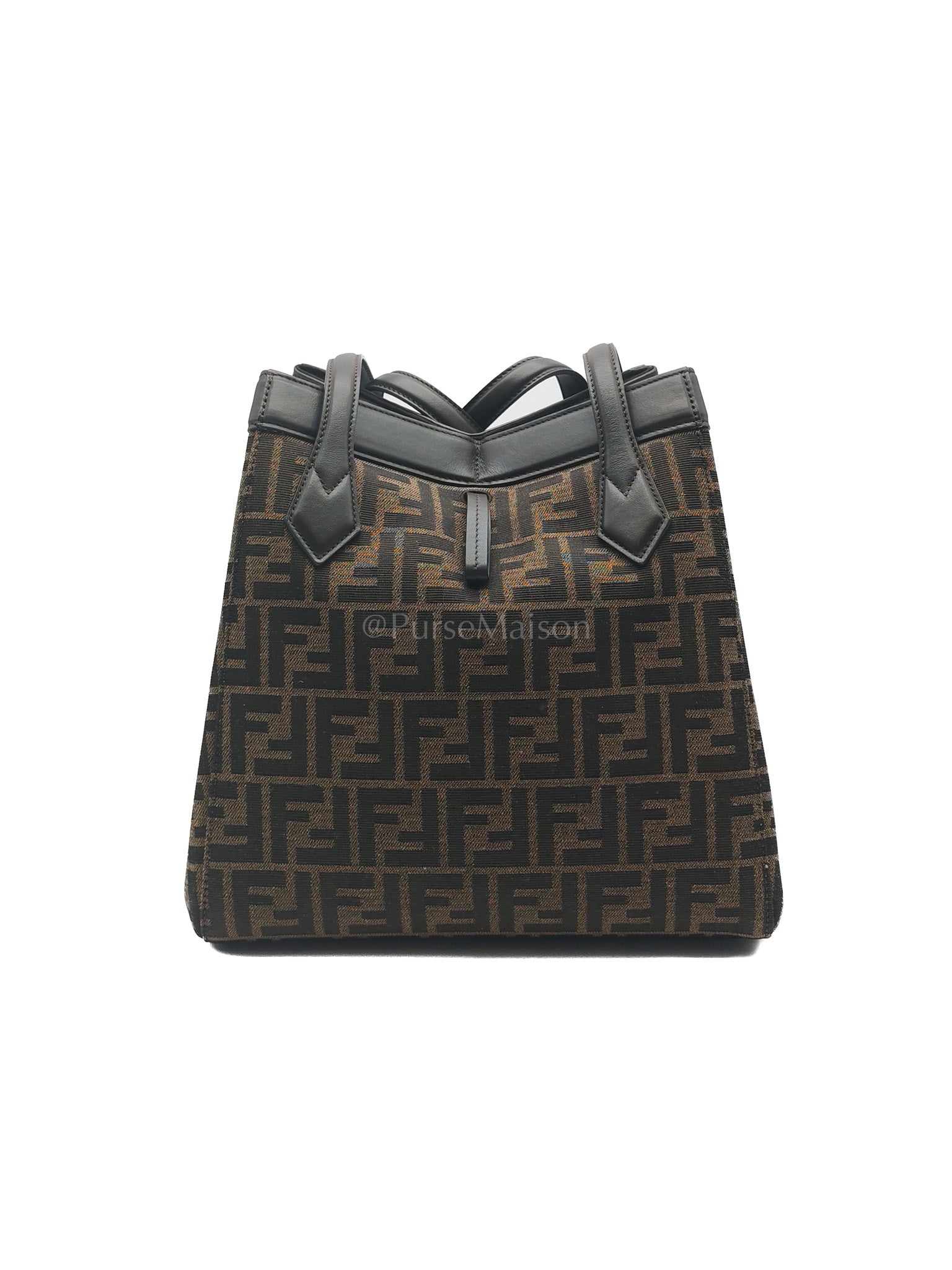 Origami Medium Jacquard Monogram Canvas Tote Bag | Purse Maison Luxury Bags Shop