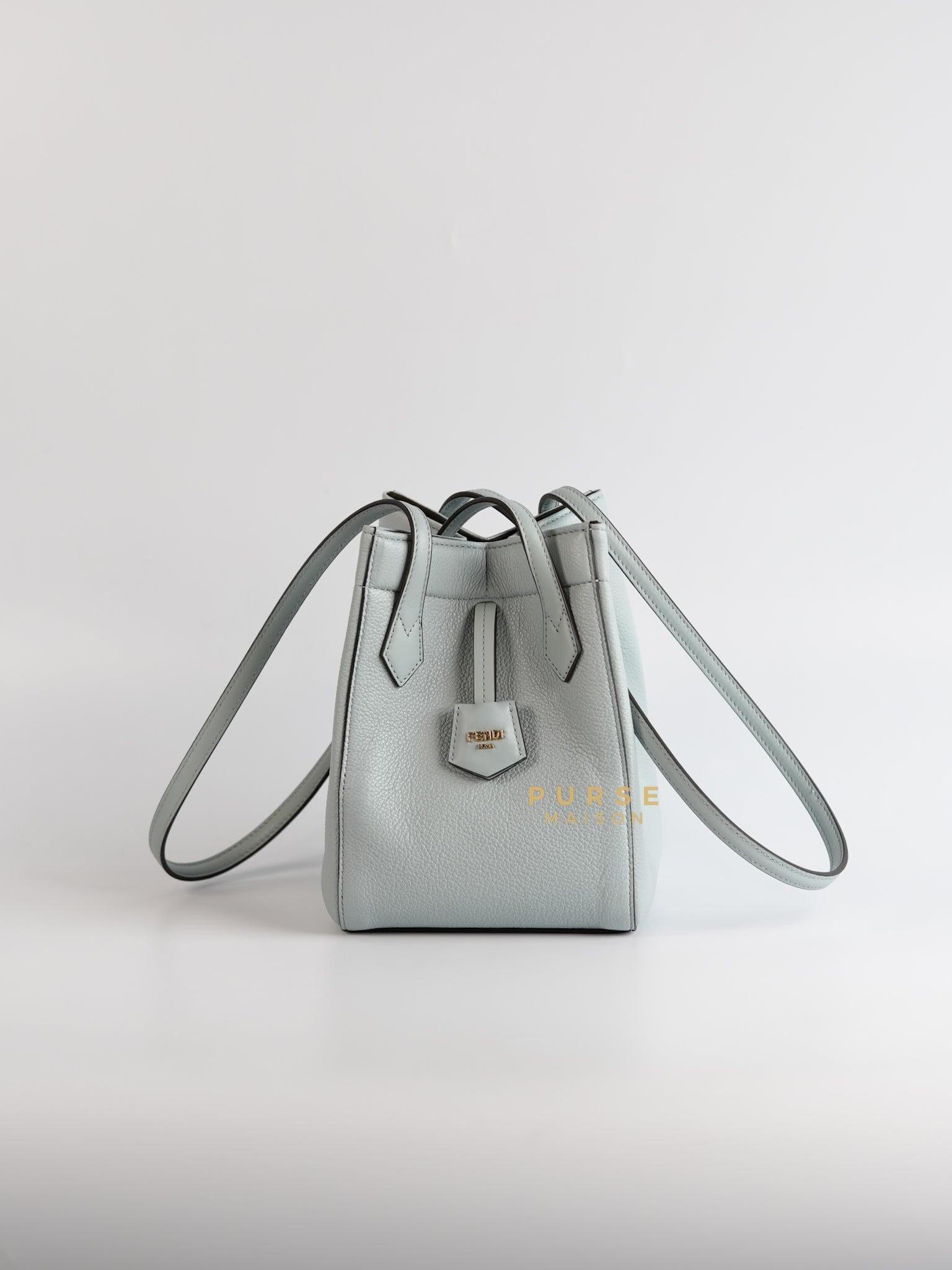 Origami Mini in Light Blue Bag | Purse Maison Luxury Bags Shop