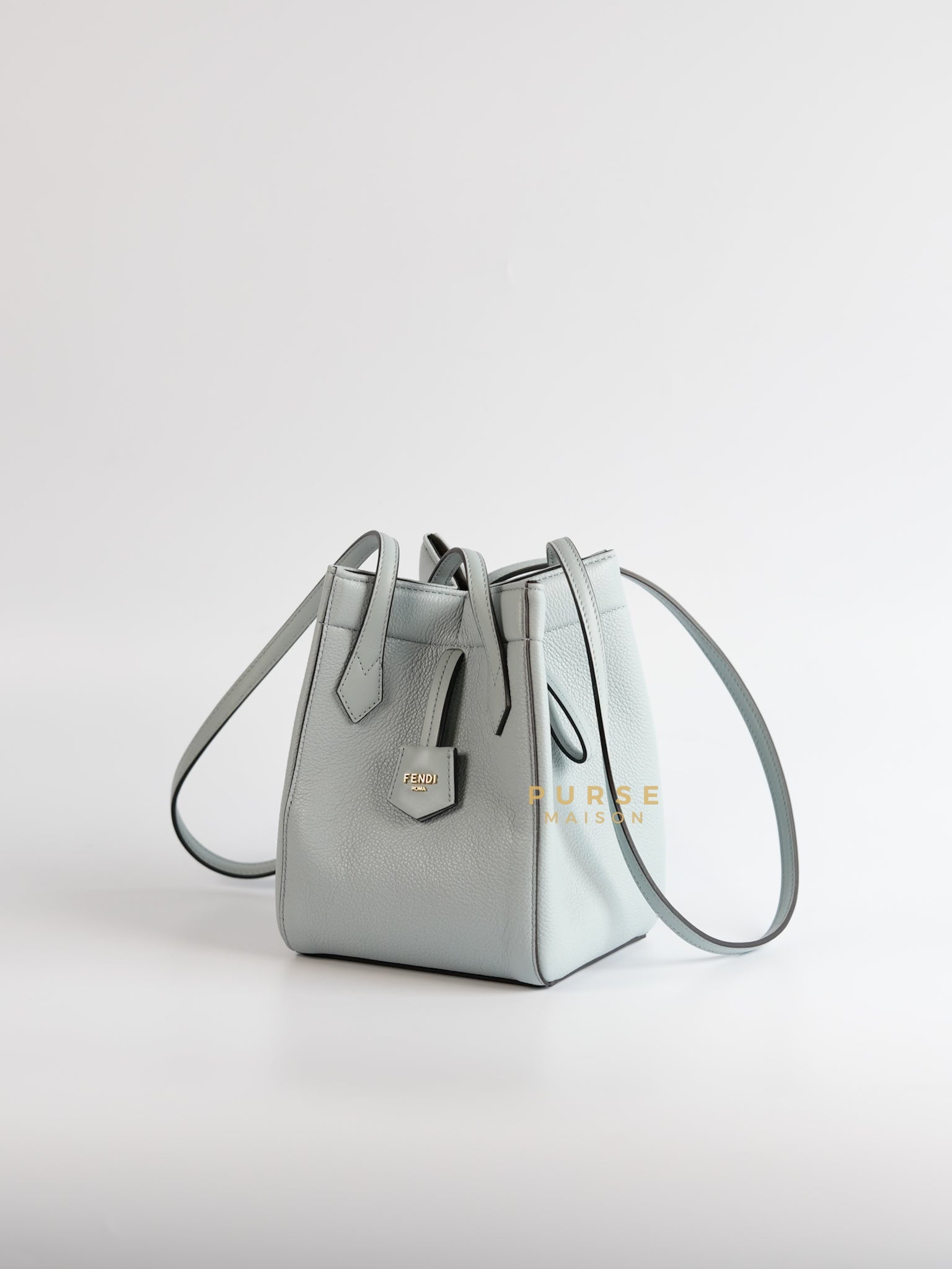 Origami Mini in Light Blue Bag | Purse Maison Luxury Bags Shop