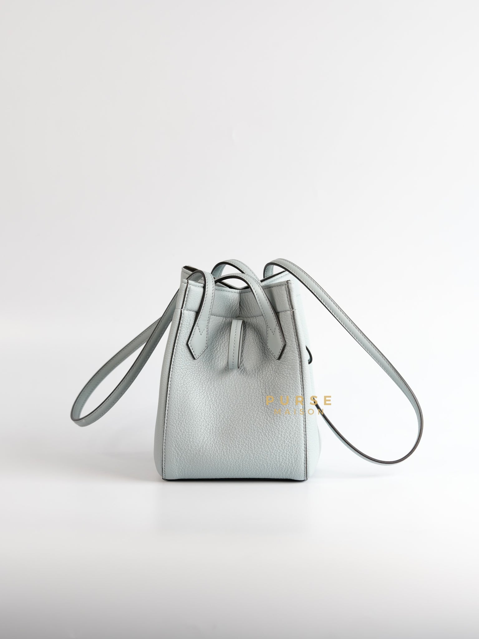 Origami Mini in Light Blue Bag | Purse Maison Luxury Bags Shop