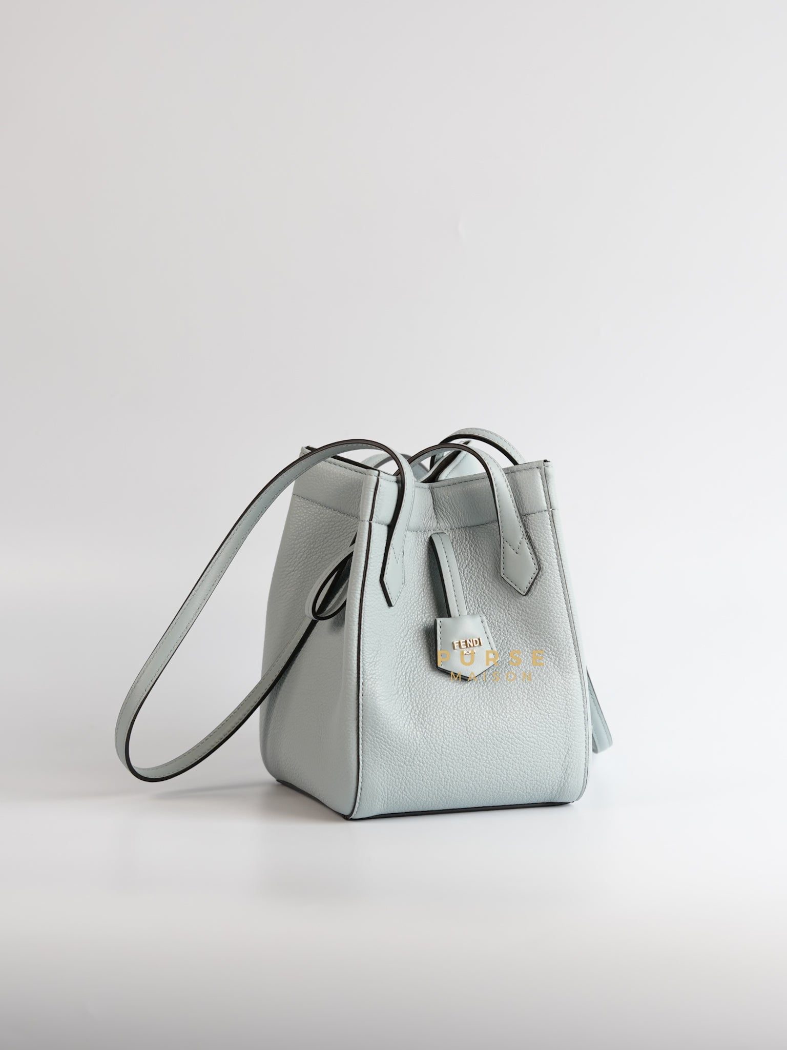 Origami Mini in Light Blue Bag | Purse Maison Luxury Bags Shop