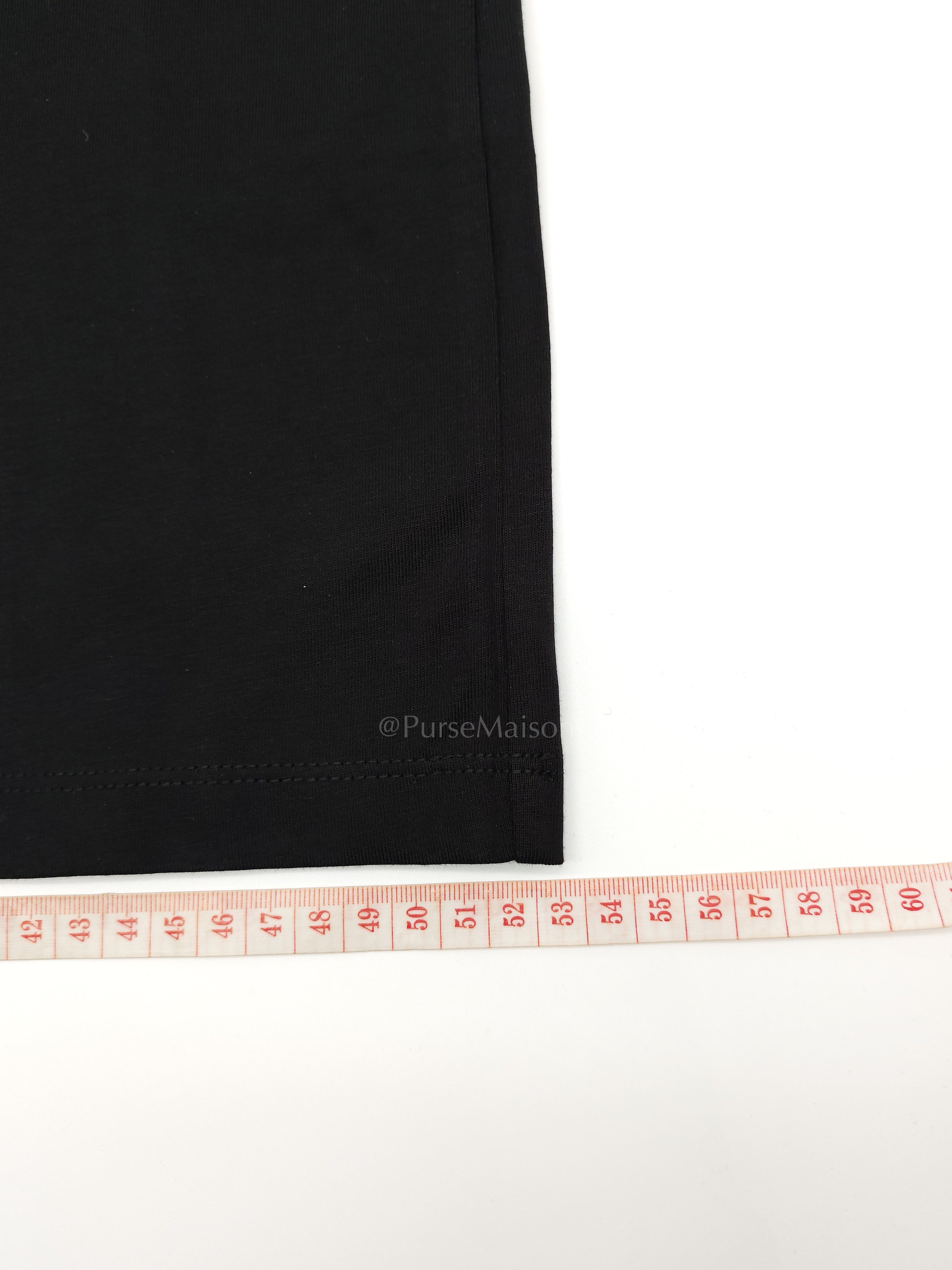 Ami De Coeur Cotton T-Shirt in Black Size Medium