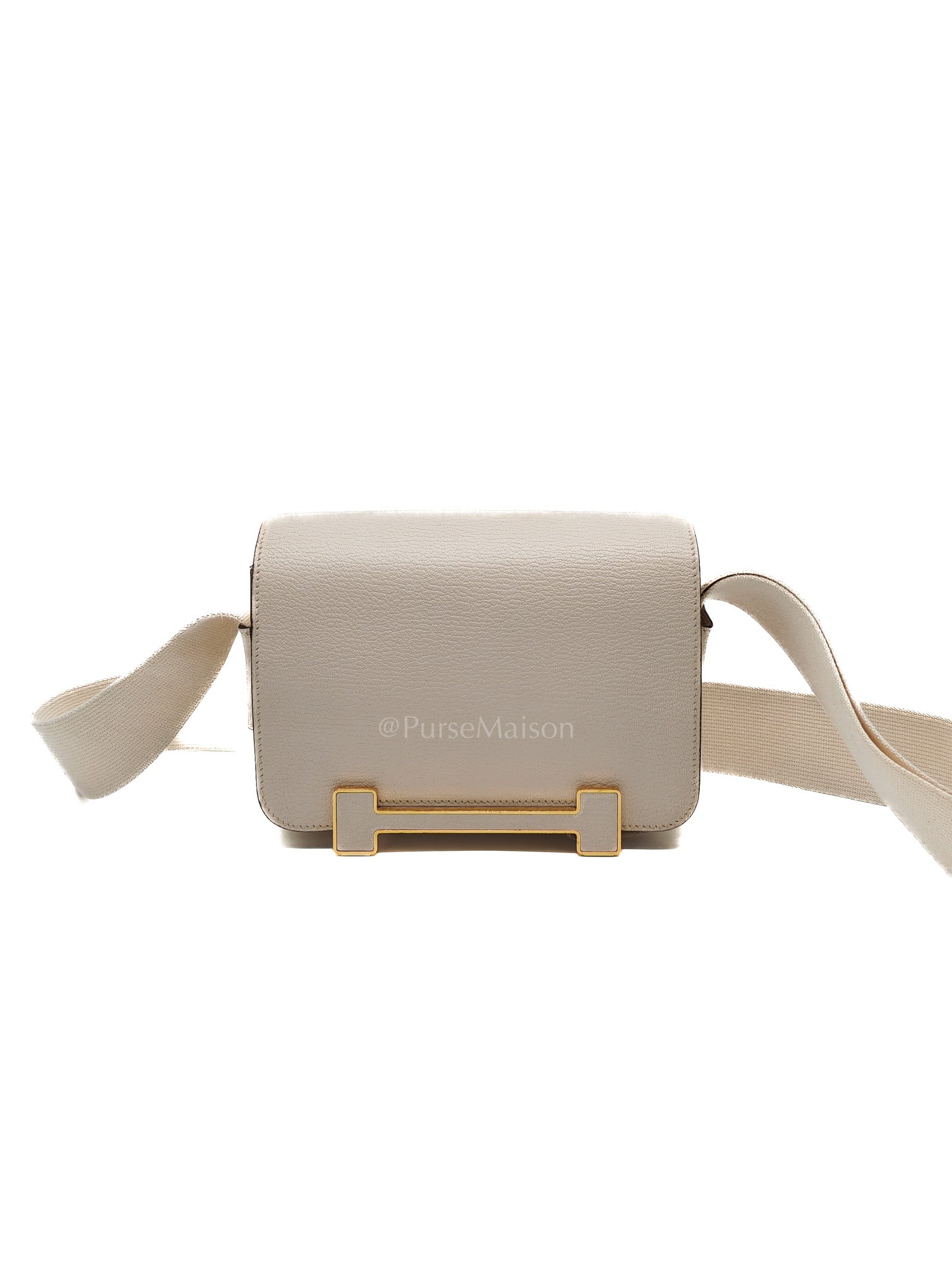 Geta in Nata Chevre Mysore Leather & Gold Hardware Stamp B (2023)