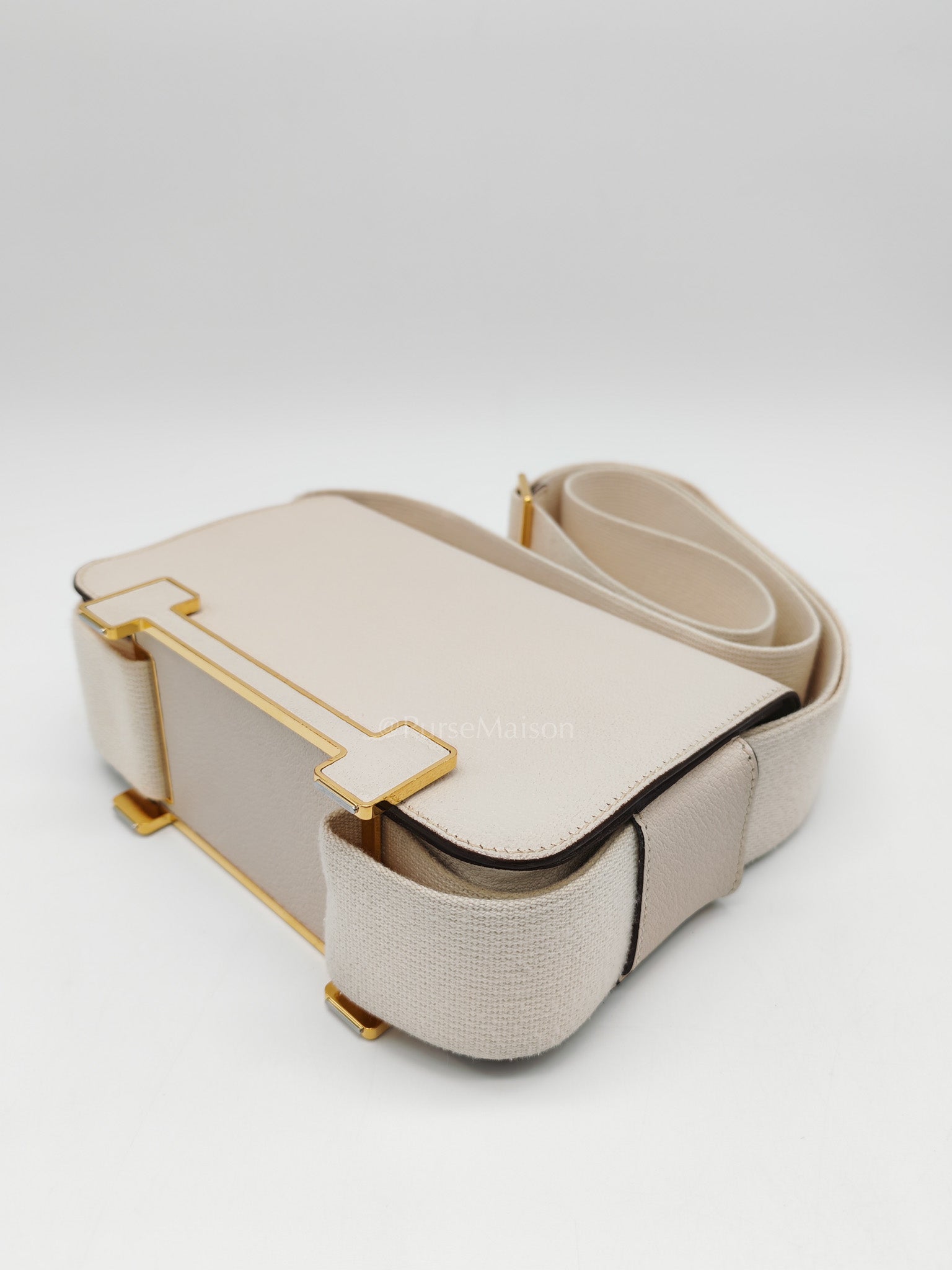 Geta in Nata Chevre Mysore Leather & Gold Hardware Stamp B (2023)