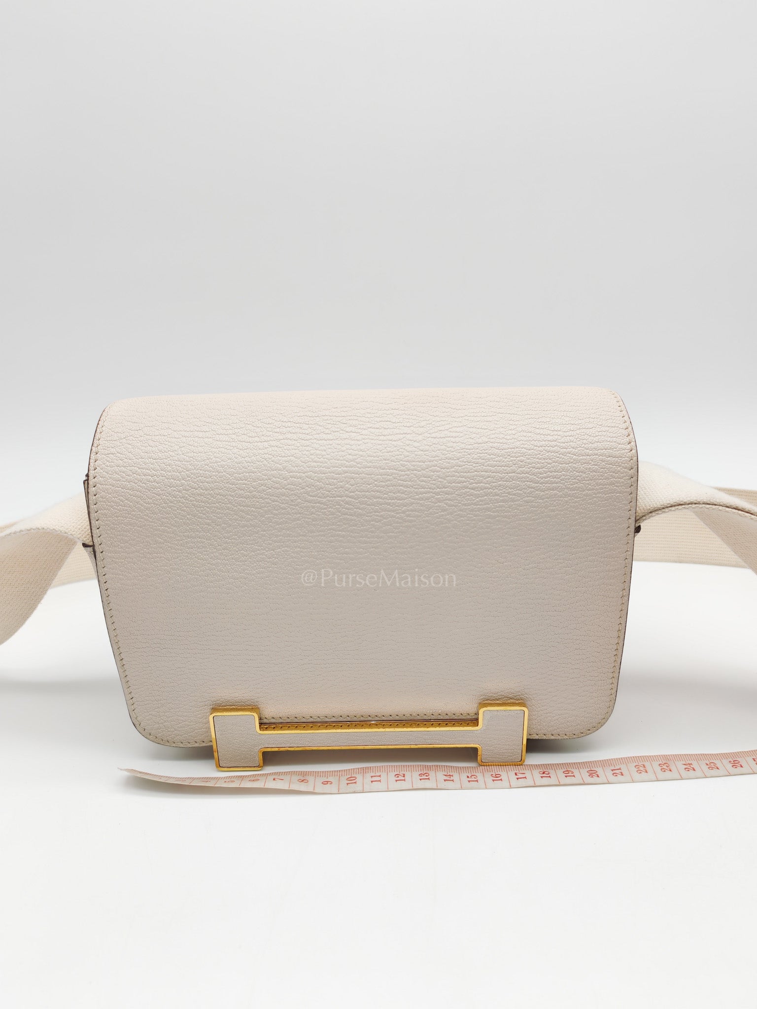 Geta in Nata Chevre Mysore Leather & Gold Hardware Stamp B (2023)