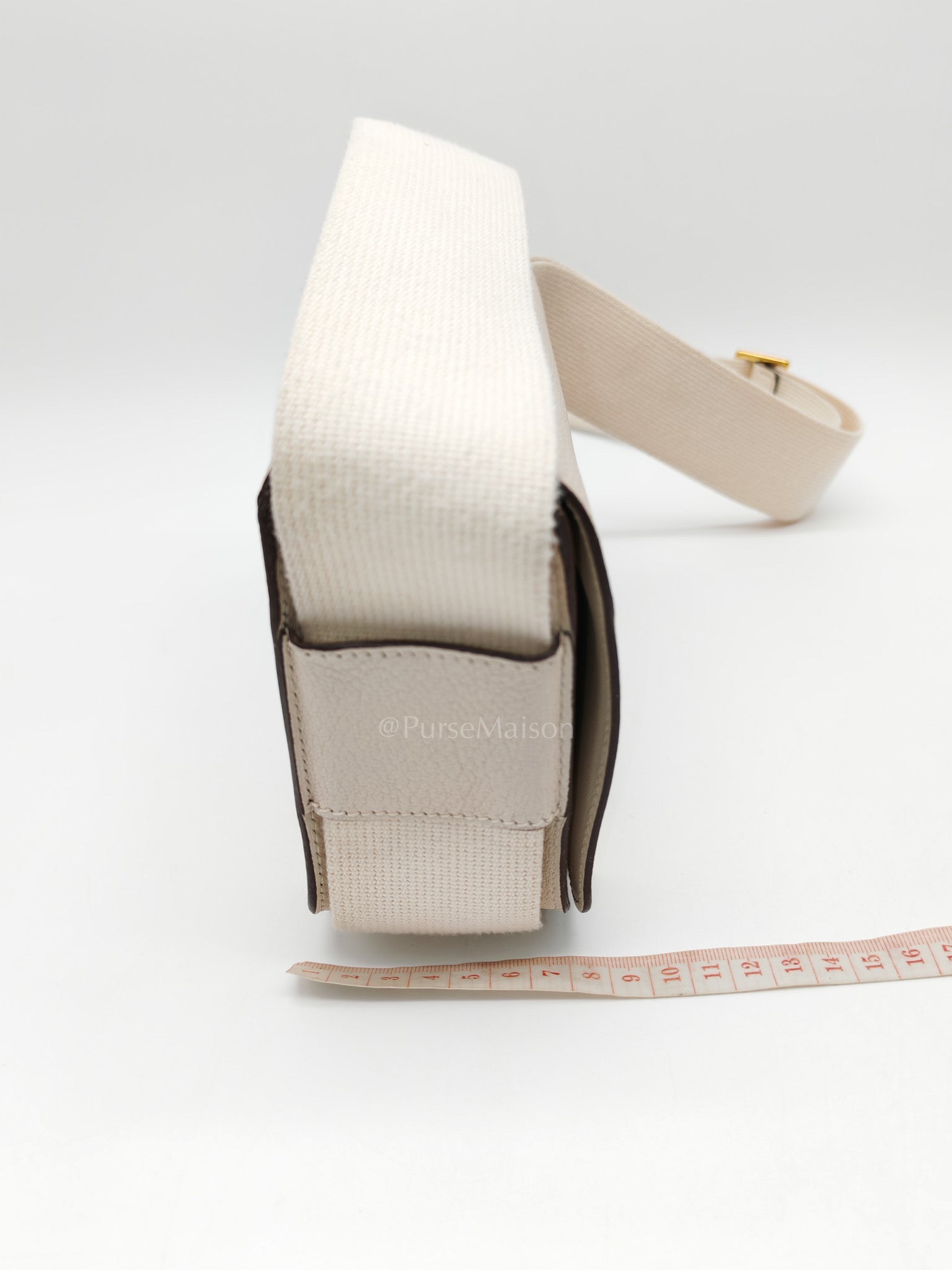 Geta in Nata Chevre Mysore Leather & Gold Hardware Stamp B (2023)