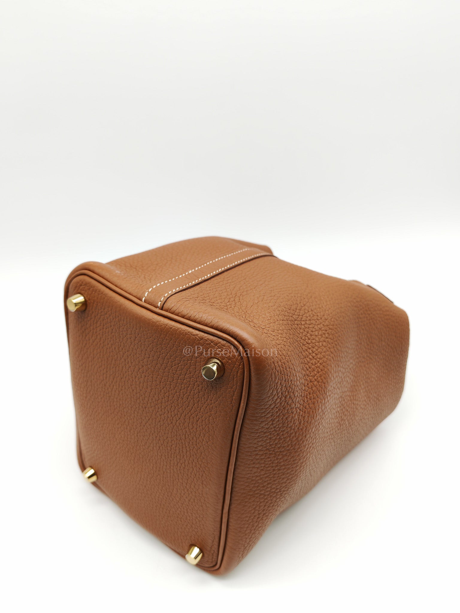 Picotin Lock 18 Gold Clemence Leather Gold Hardware Stamp Z(2021)