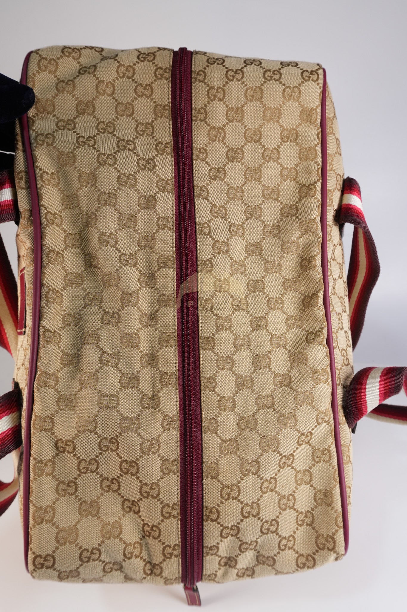 Overnight Travel Bag in Web GG Canvas | Purse Maison Luxury Bags Shop