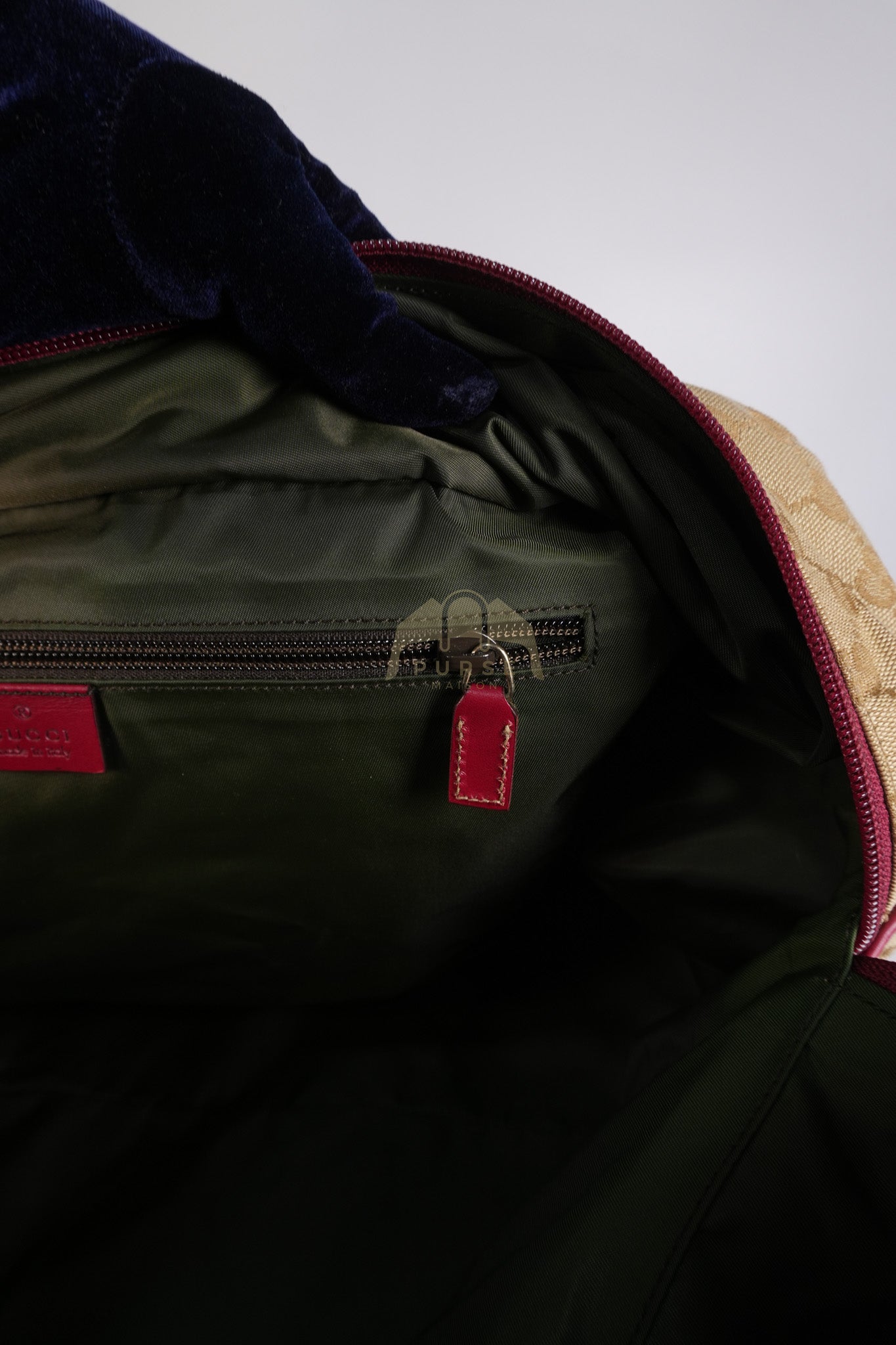 Overnight Travel Bag in Web GG Canvas | Purse Maison Luxury Bags Shop