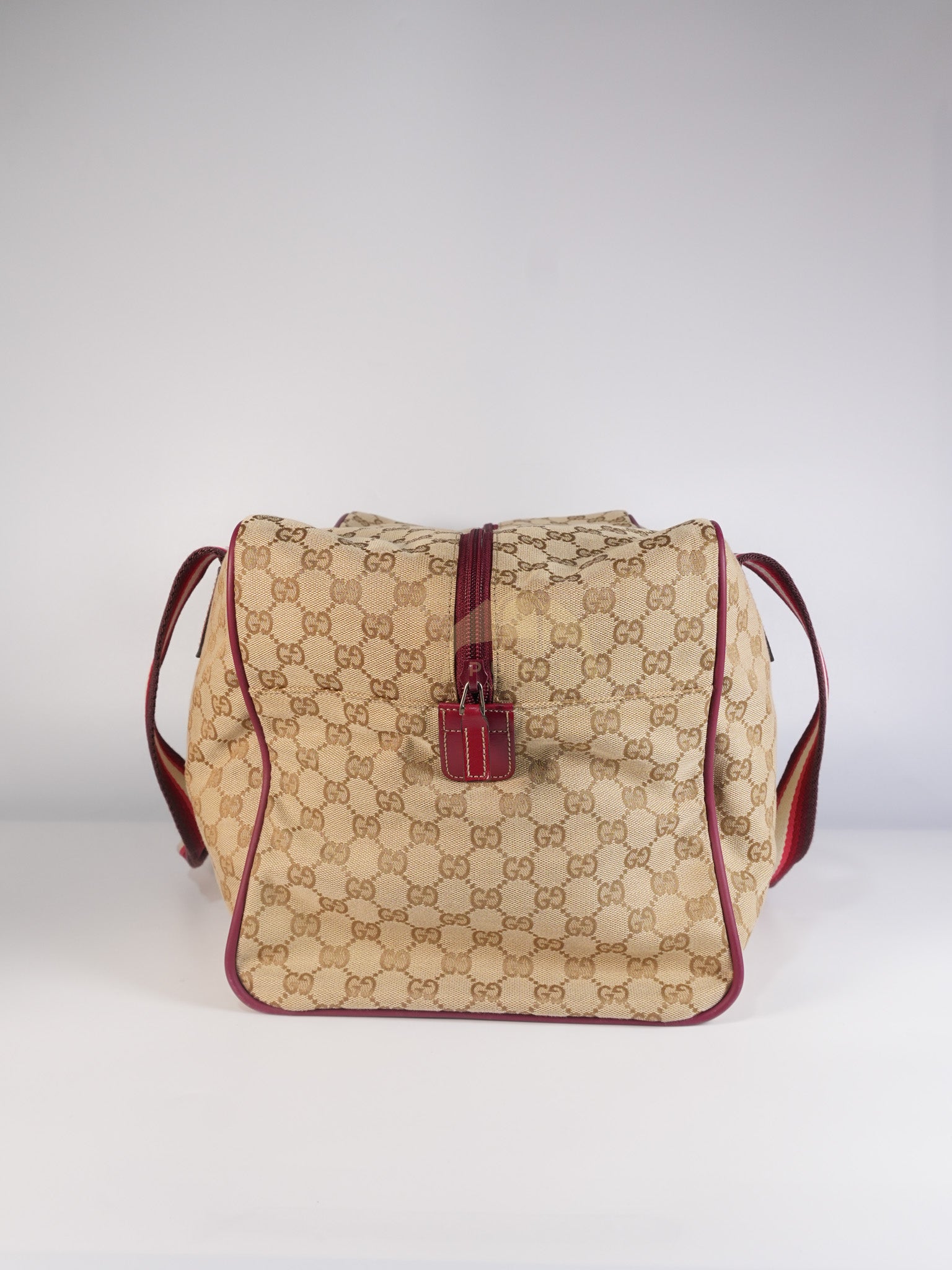 Overnight Travel Bag in Web GG Canvas | Purse Maison Luxury Bags Shop