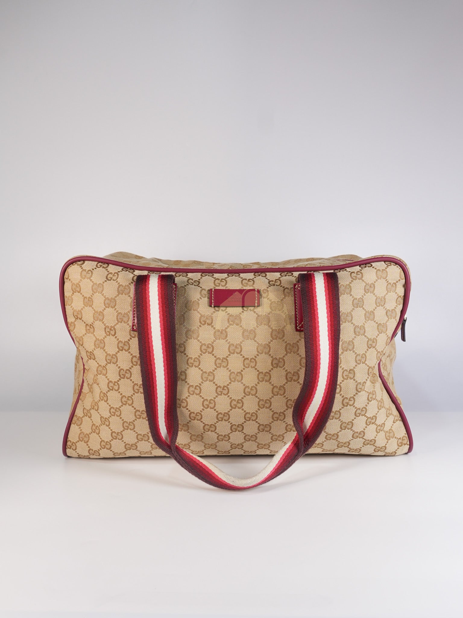 Overnight Travel Bag in Web GG Canvas | Purse Maison Luxury Bags Shop