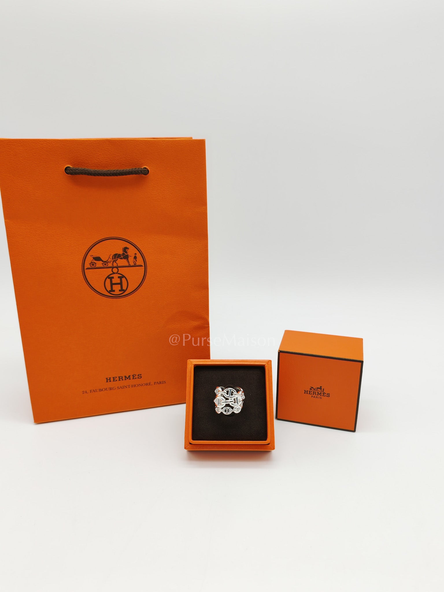 Chaine d' ancre Triple Row Ring Size 51