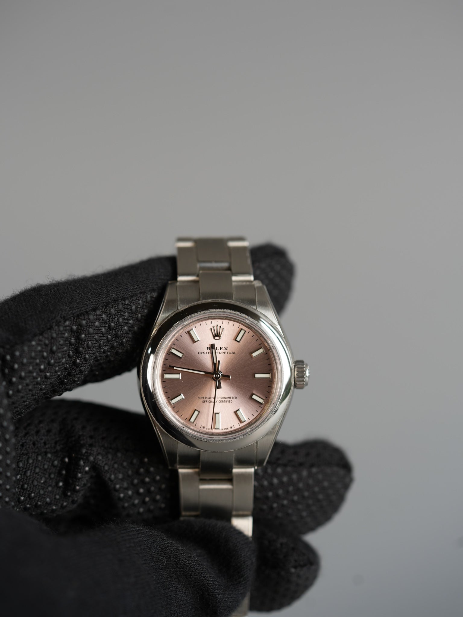 Oyster Perpetual 28mm Stainless Steel in Pink Dial (276200) | Purse Maison Luxury Bags Shop