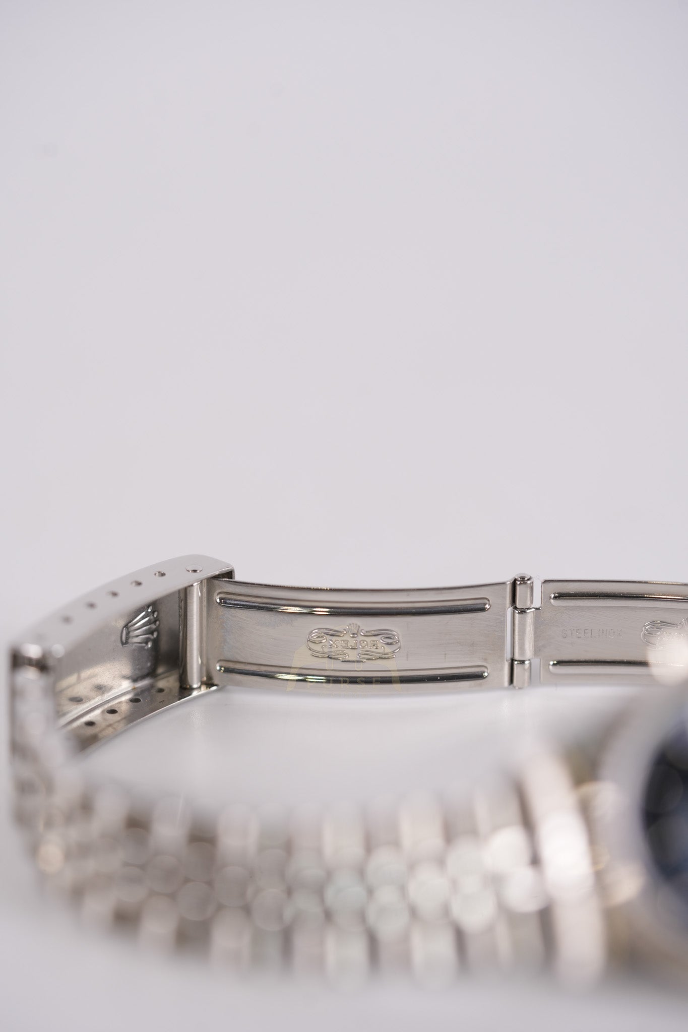 Oyster Perpetual Datejust in Blue Dial Watch for Women | Purse Maison Luxury Bags Shop