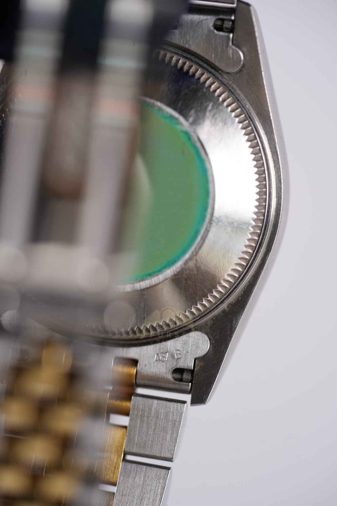 Oyster Perpetual Datejust in Two Tone 33mm with Diamonds Watch for Women | Purse Maison Luxury Bags Shop