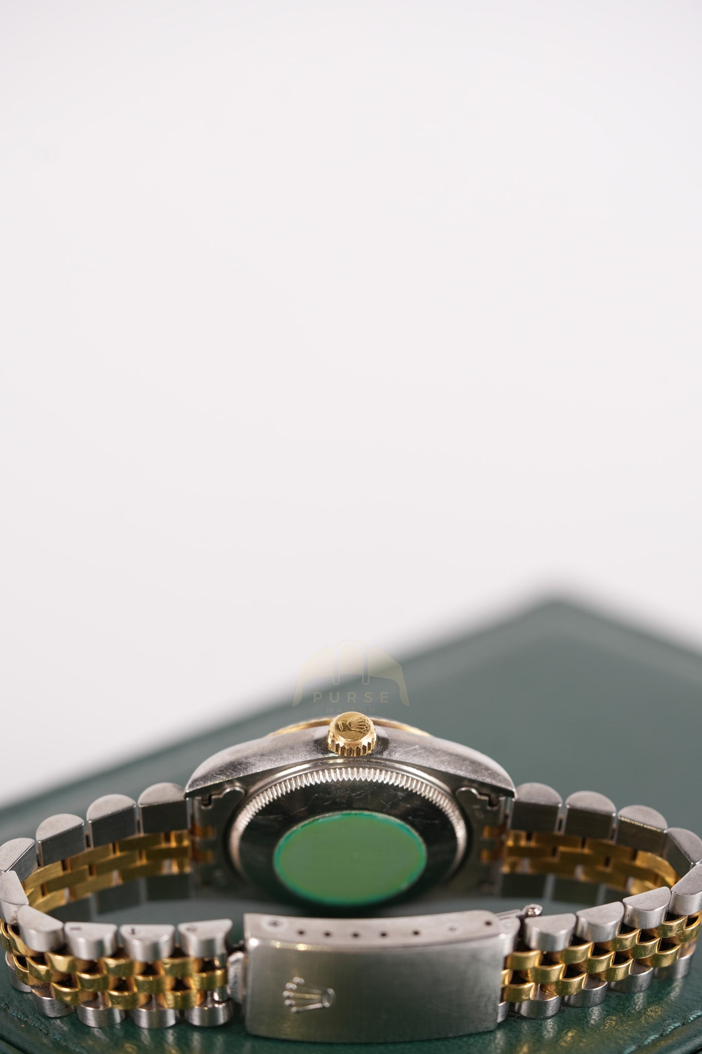 Oyster Perpetual Datejust in Two Tone 33mm with Diamonds Watch for Women | Purse Maison Luxury Bags Shop