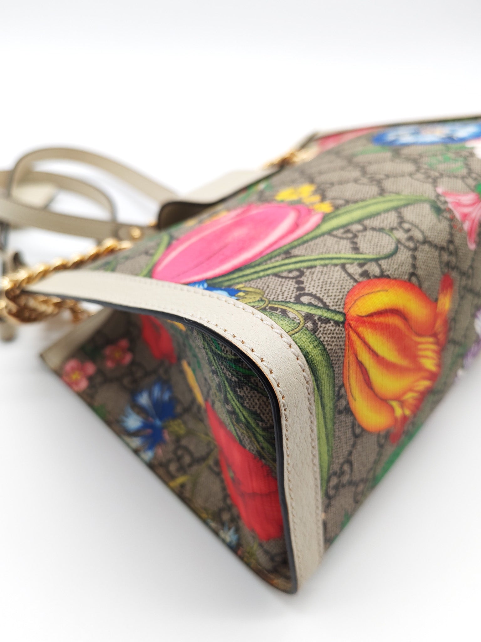 Padlock Flora in Supreme Canvas Tote Bag | Purse Maison Luxury Bags Shop