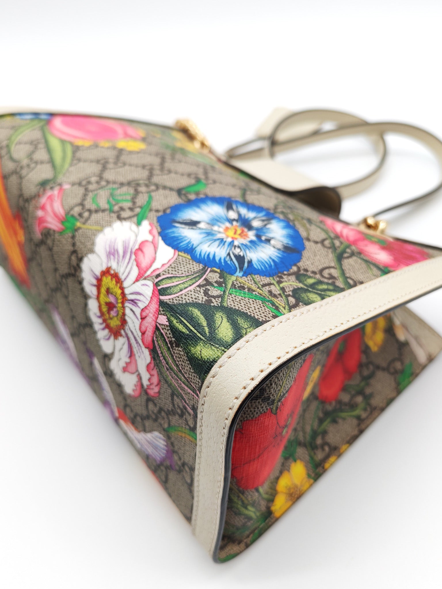 Padlock Flora in Supreme Canvas Tote Bag | Purse Maison Luxury Bags Shop