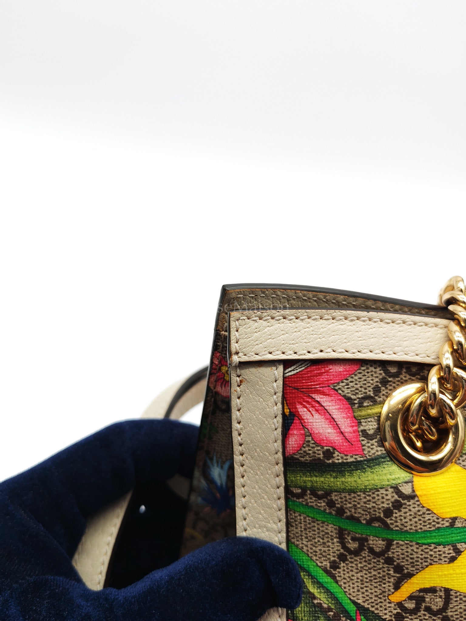 Padlock Flora in Supreme Canvas Tote Bag | Purse Maison Luxury Bags Shop