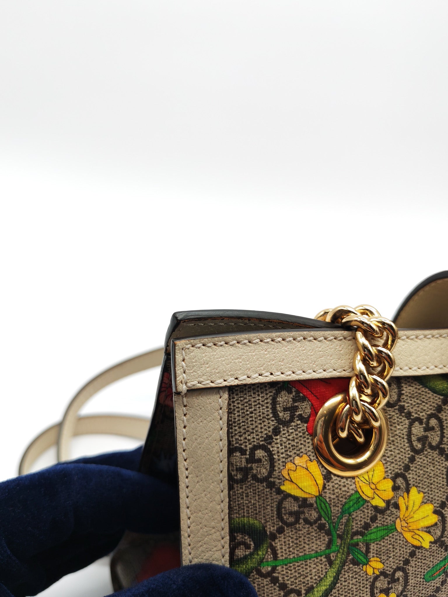 Padlock Flora in Supreme Canvas Tote Bag | Purse Maison Luxury Bags Shop