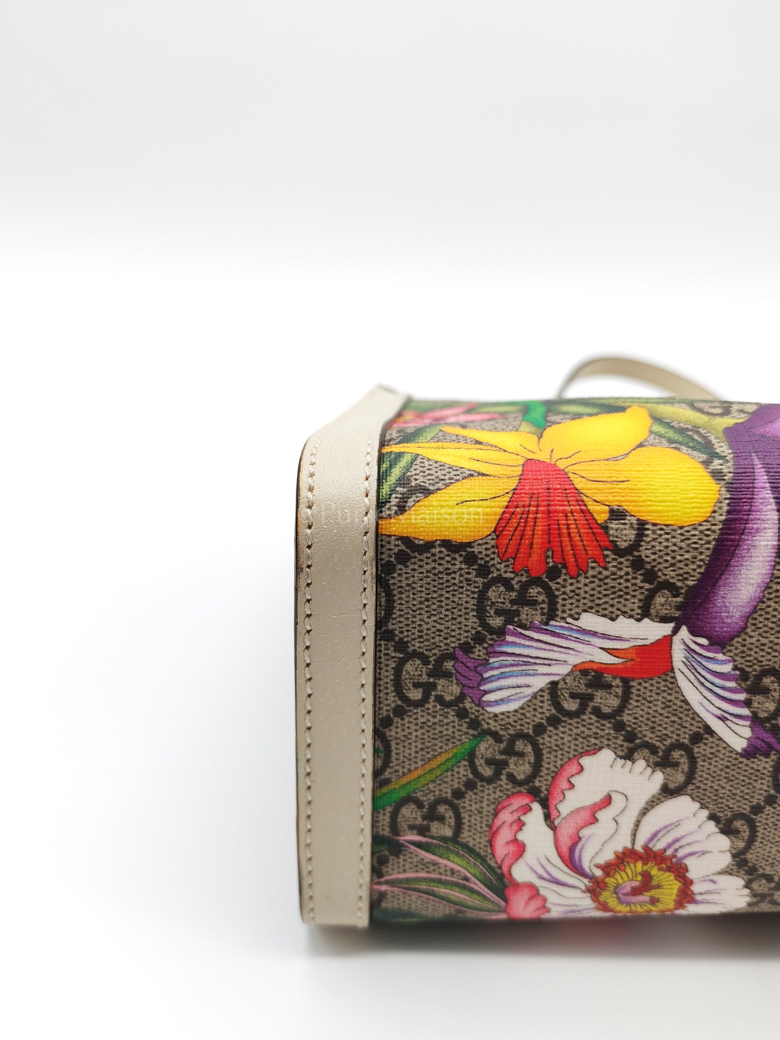 Padlock Flora in Supreme Canvas Tote Bag | Purse Maison Luxury Bags Shop