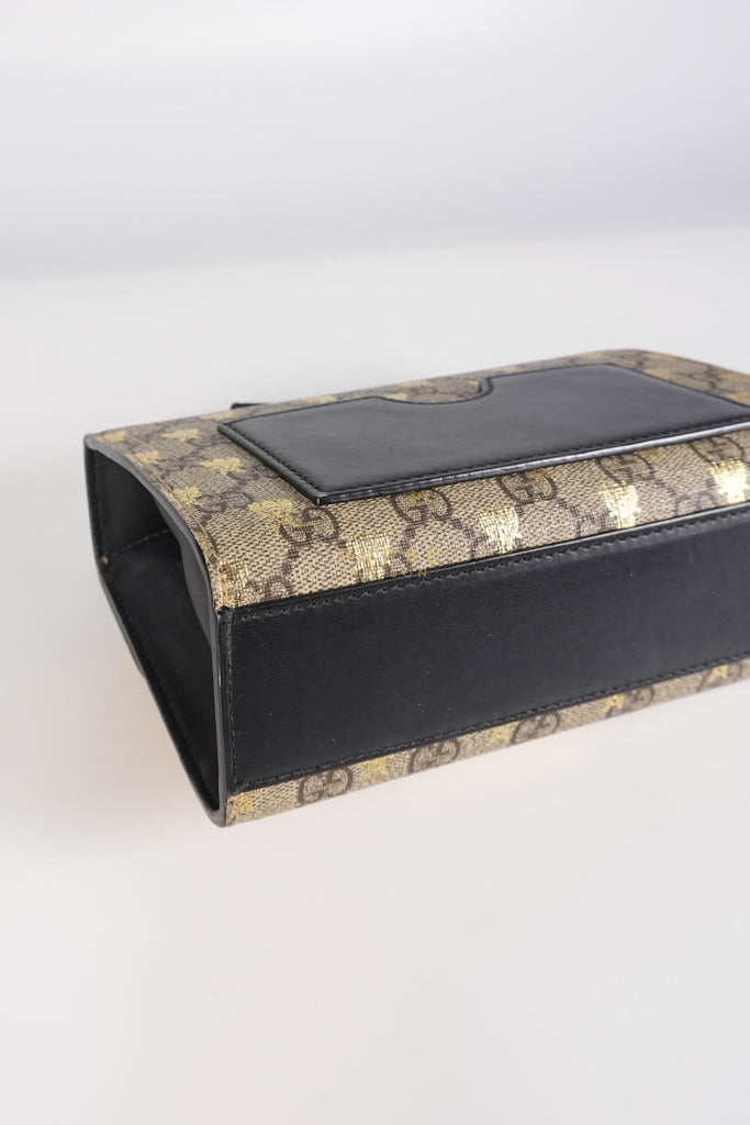 Padlock Mini in GG Bees Supreme Canvas | Purse Maison Luxury Bags Shop