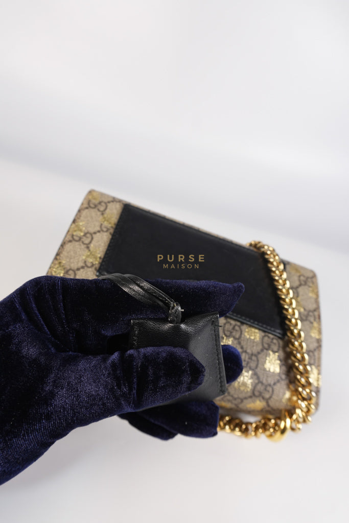 Padlock Mini in GG Bees Supreme Canvas | Purse Maison Luxury Bags Shop