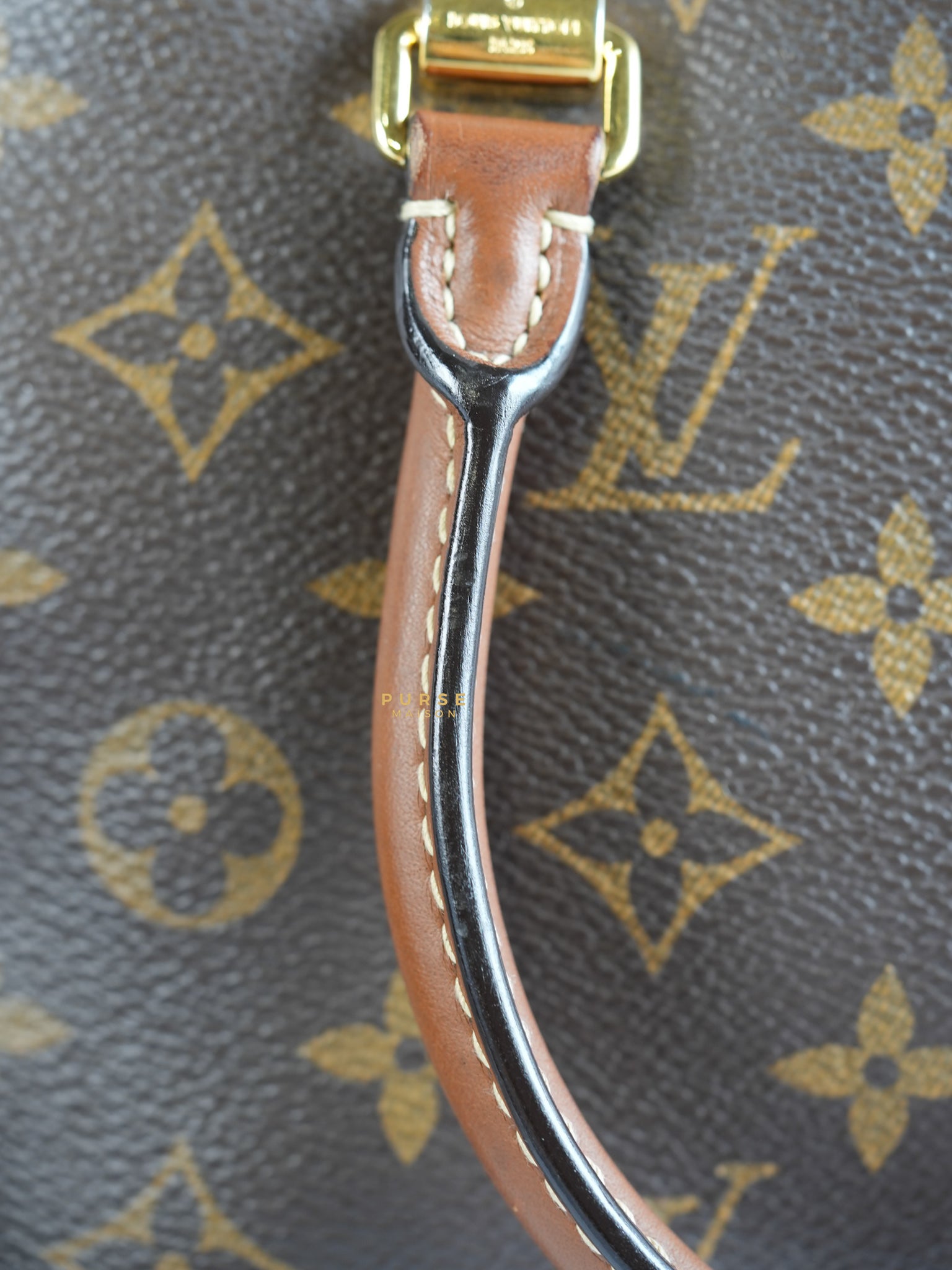 Pallas BB Monogram 2Way Black Bag (Date code: SP1135) | Purse Maison Luxury Bags Shop