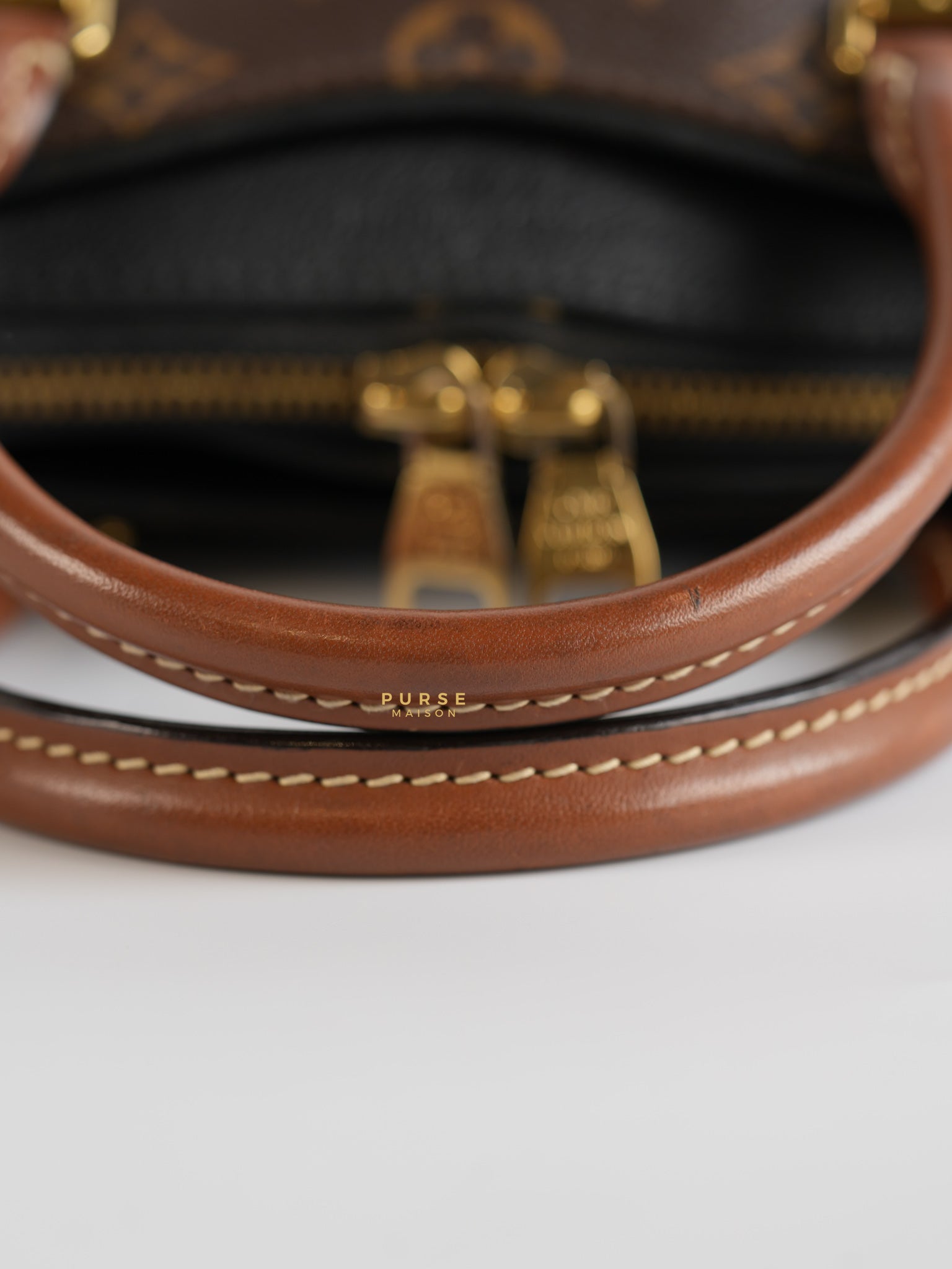 Pallas BB Monogram 2Way Black Bag (Date code: SP1135) | Purse Maison Luxury Bags Shop