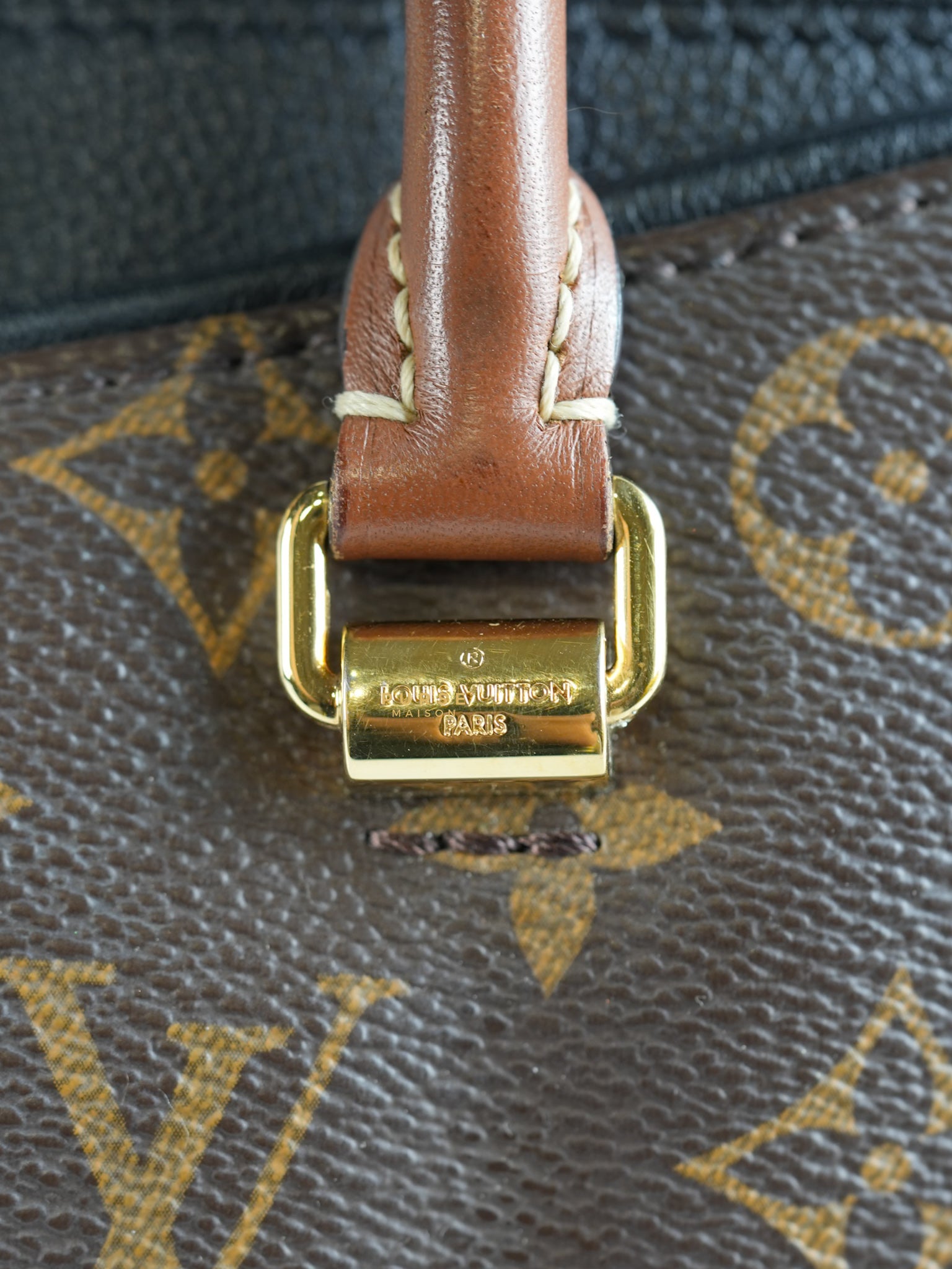Pallas BB Monogram 2Way Black Bag (Date code: SP1135) | Purse Maison Luxury Bags Shop