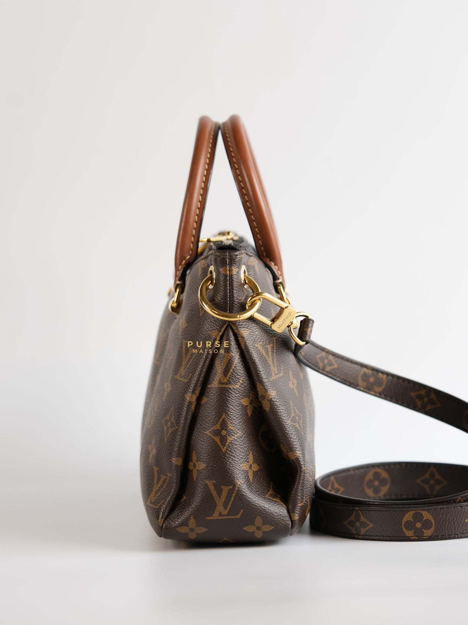 Pallas BB Monogram 2Way Black Bag (Date code: SP1135) | Purse Maison Luxury Bags Shop