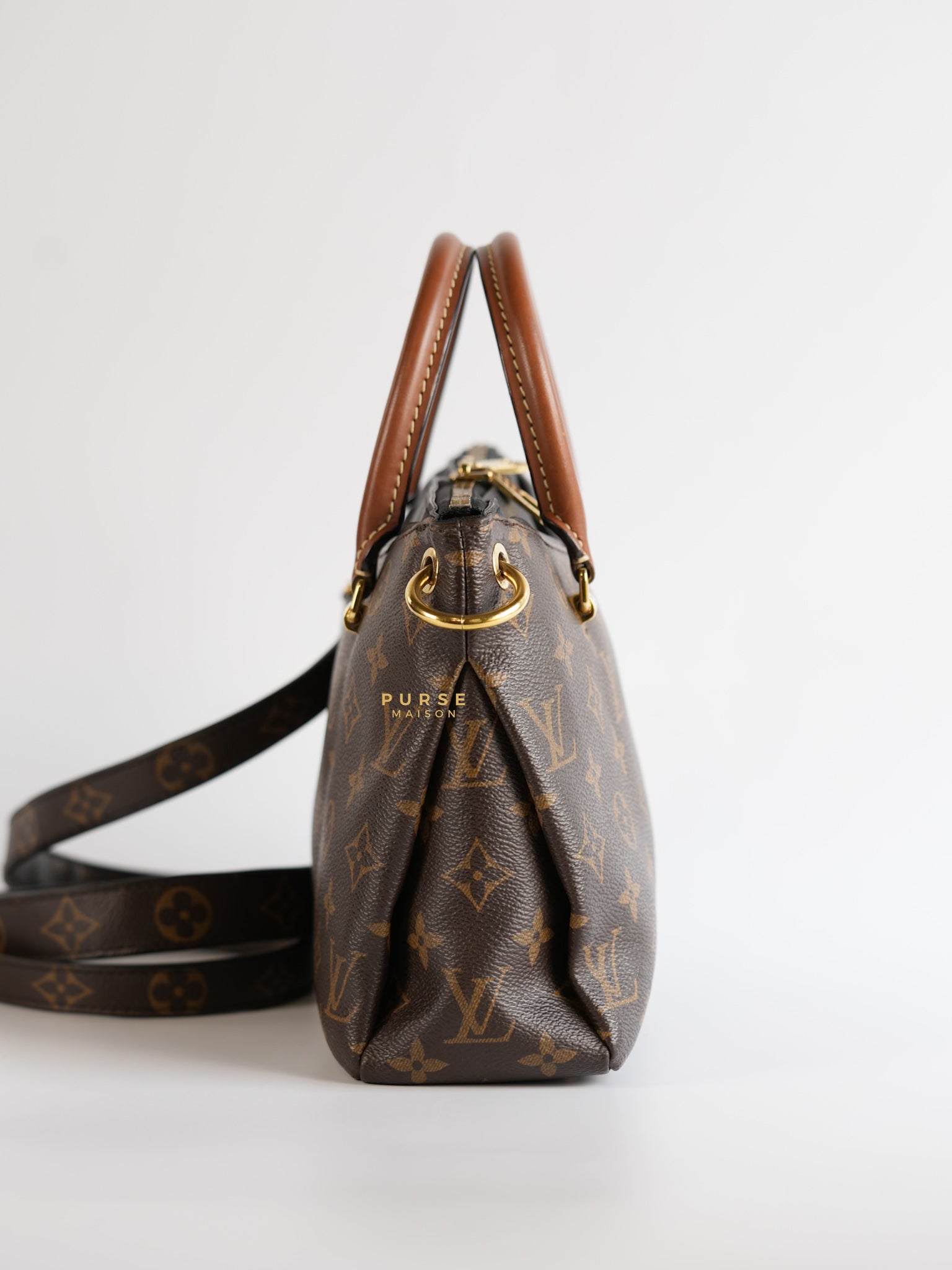 Pallas BB Monogram 2Way Black Bag (Date code: SP1135) | Purse Maison Luxury Bags Shop