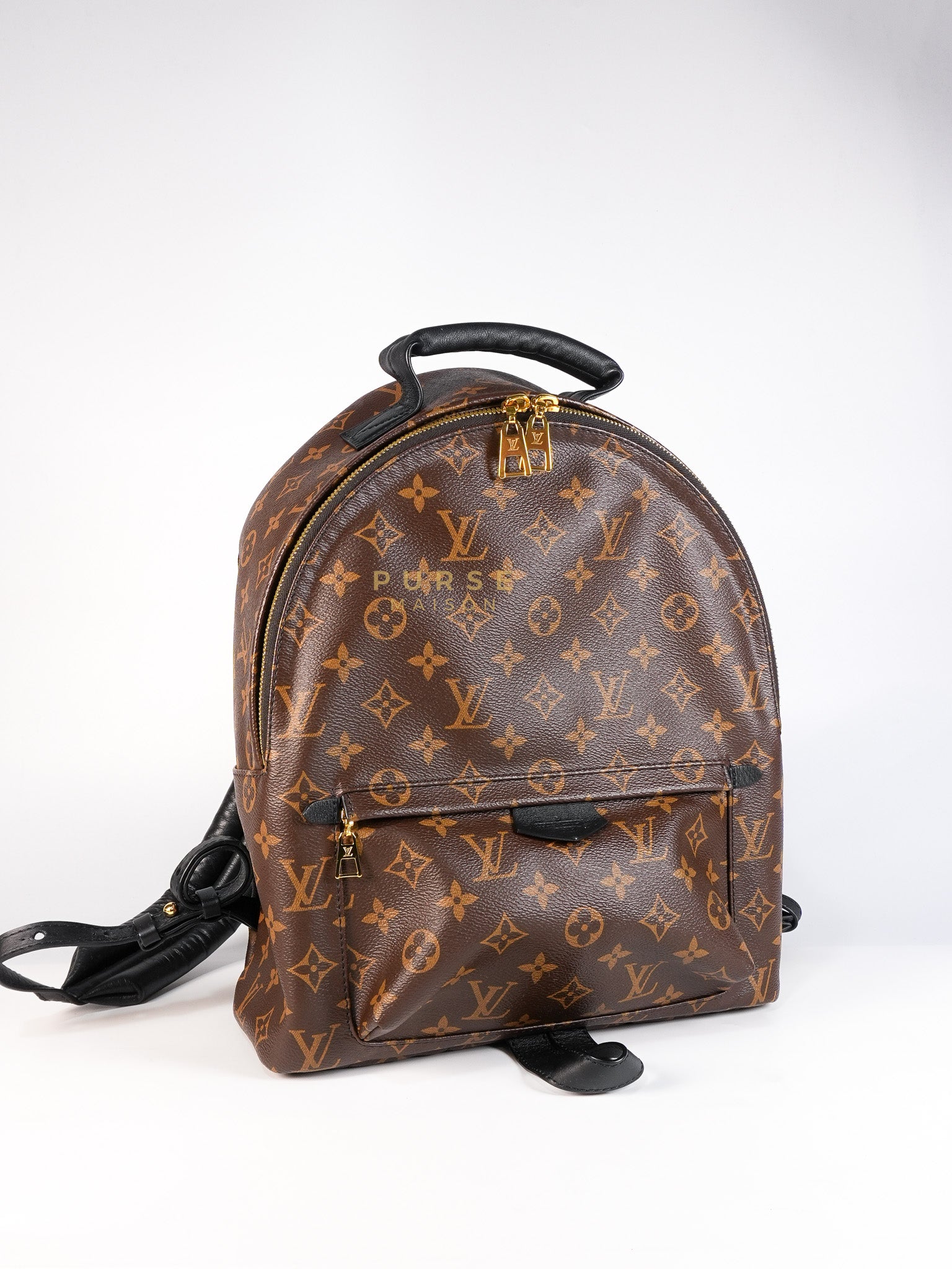 Palm Spring Backpack MM in Monogram Canvas (Microchip) | Purse Maison Luxury Bags Shop
