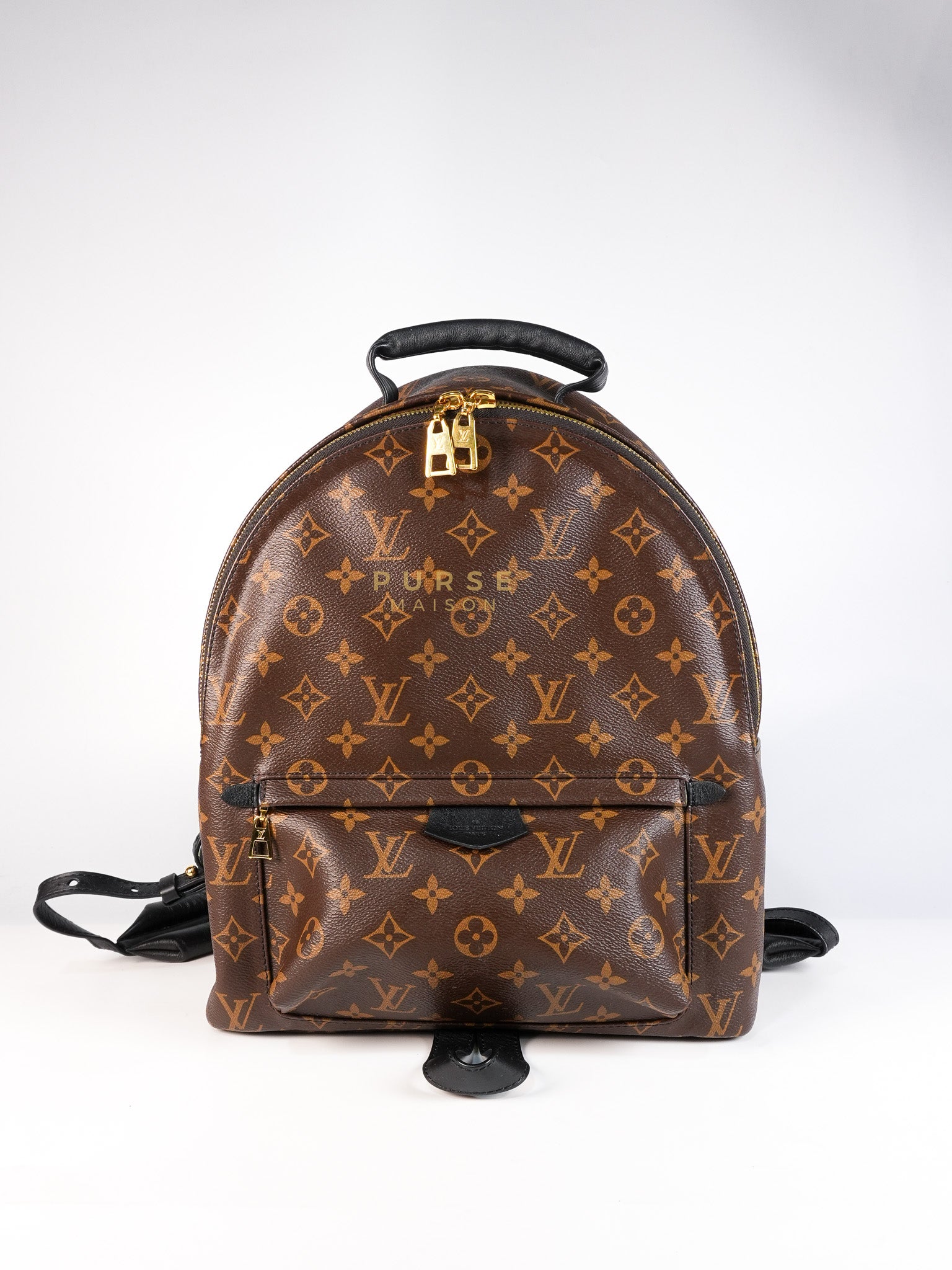 Palm Spring Backpack MM in Monogram Canvas (Microchip) | Purse Maison Luxury Bags Shop