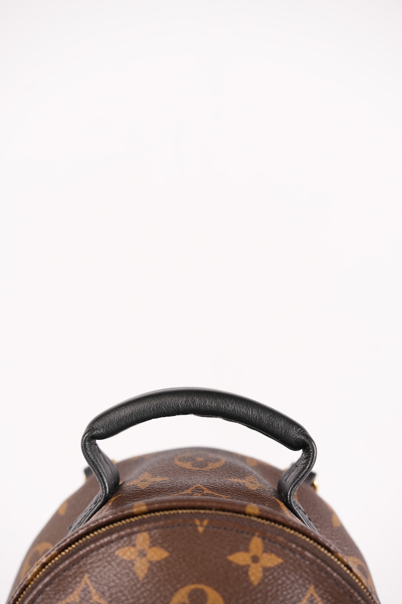 Palm Spring Mini in Monogram Canvas & Gold Hardware Microchip | Purse Maison Luxury Bags Shop