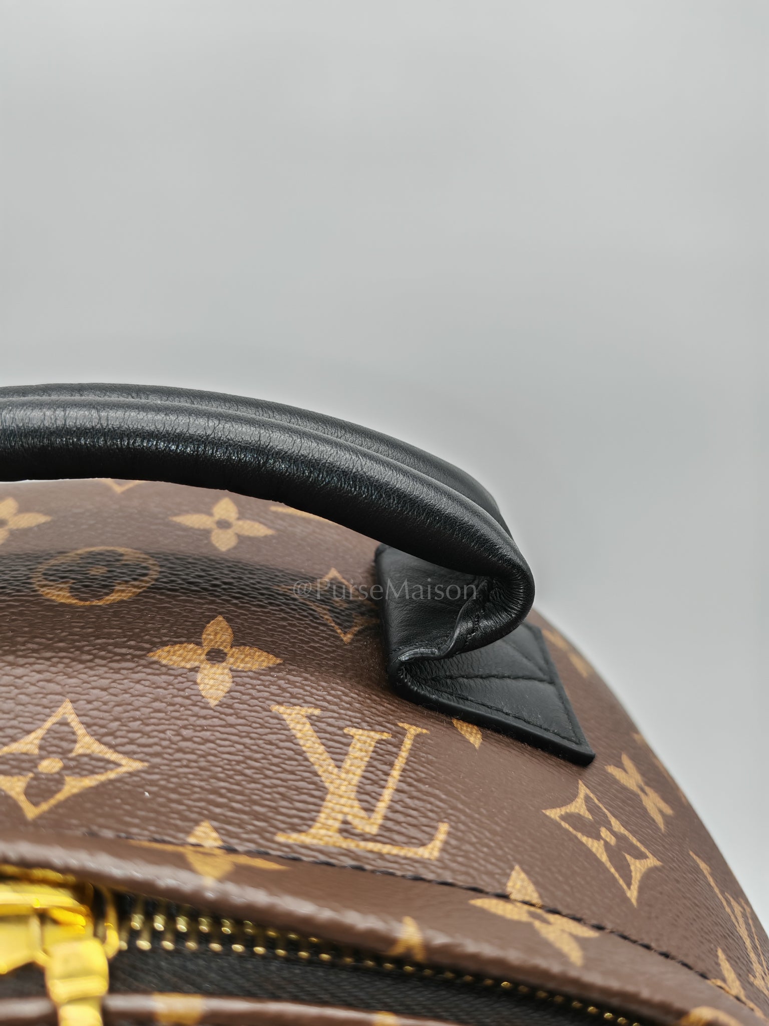 Palm Spring MM in Monogram Canvas Backpack (Date Code: PL2159) | Purse Maison Luxury Bags Shop