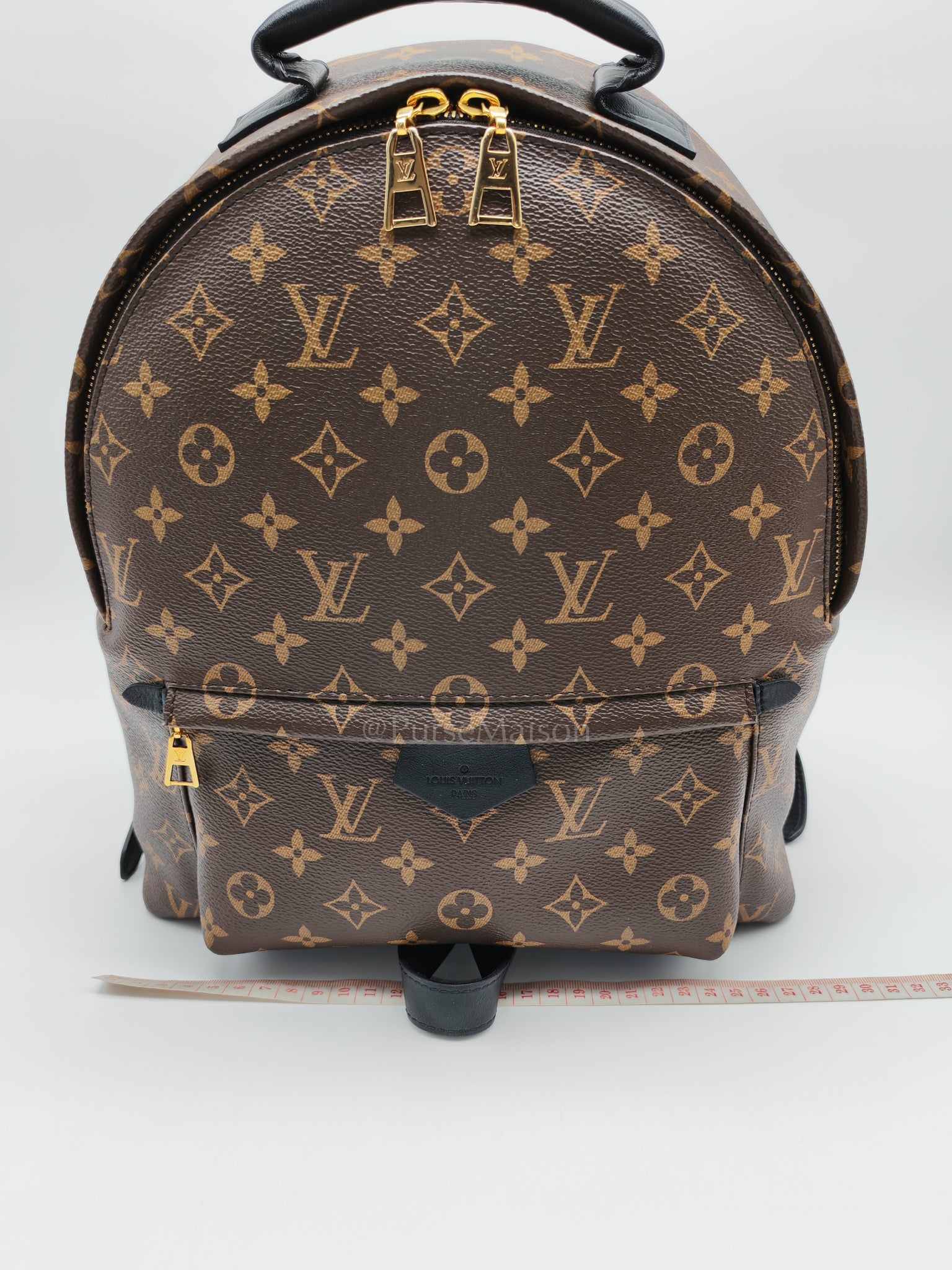 Palm Spring MM in Monogram Canvas Backpack (Date Code: PL2159) | Purse Maison Luxury Bags Shop