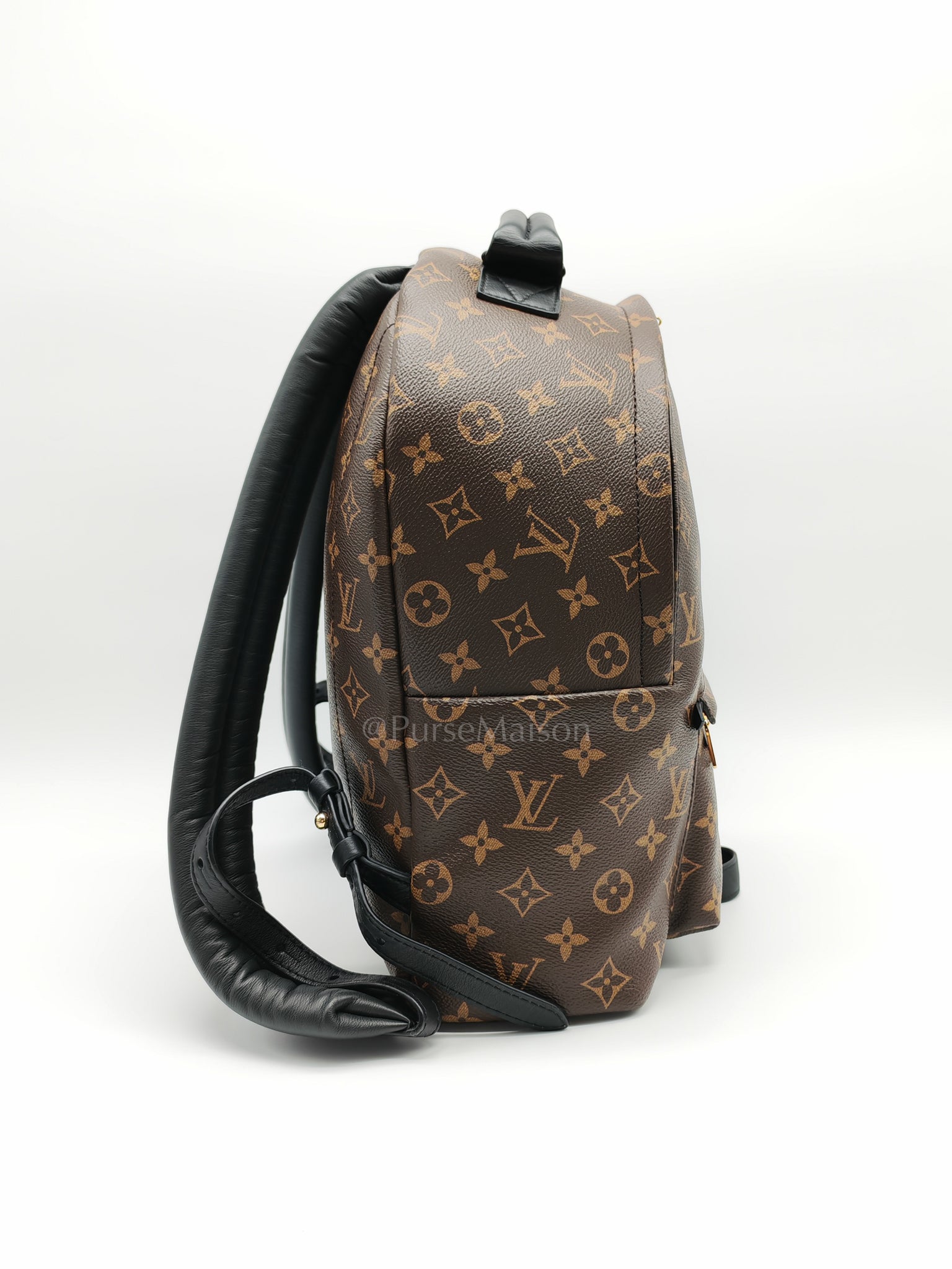 Palm Spring MM in Monogram Canvas Backpack (Date Code: PL2159) | Purse Maison Luxury Bags Shop