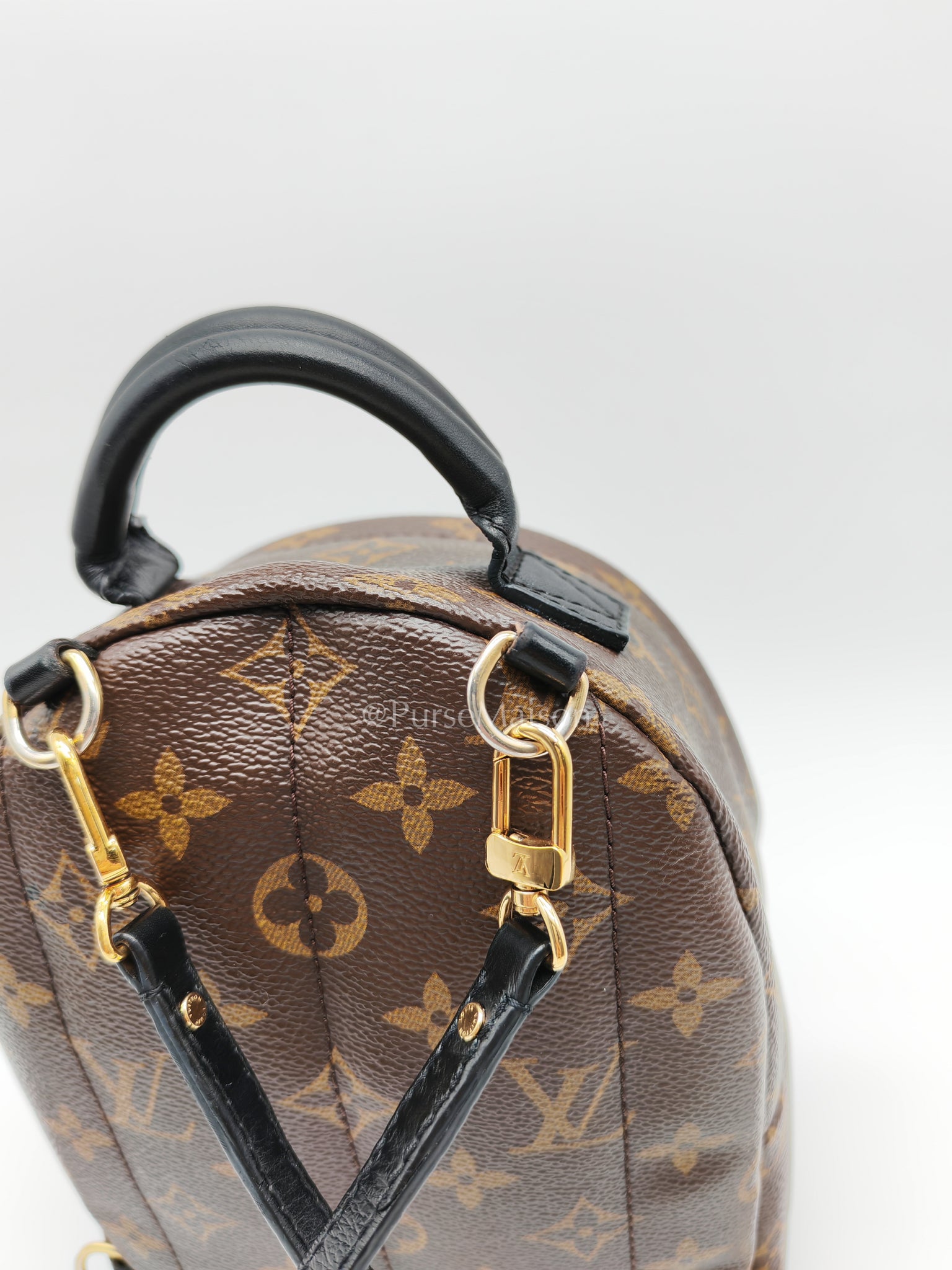 Palm Springs Mini in Monogram Canvas (Date code: FL4117) | Purse Maison Luxury Bags Shop