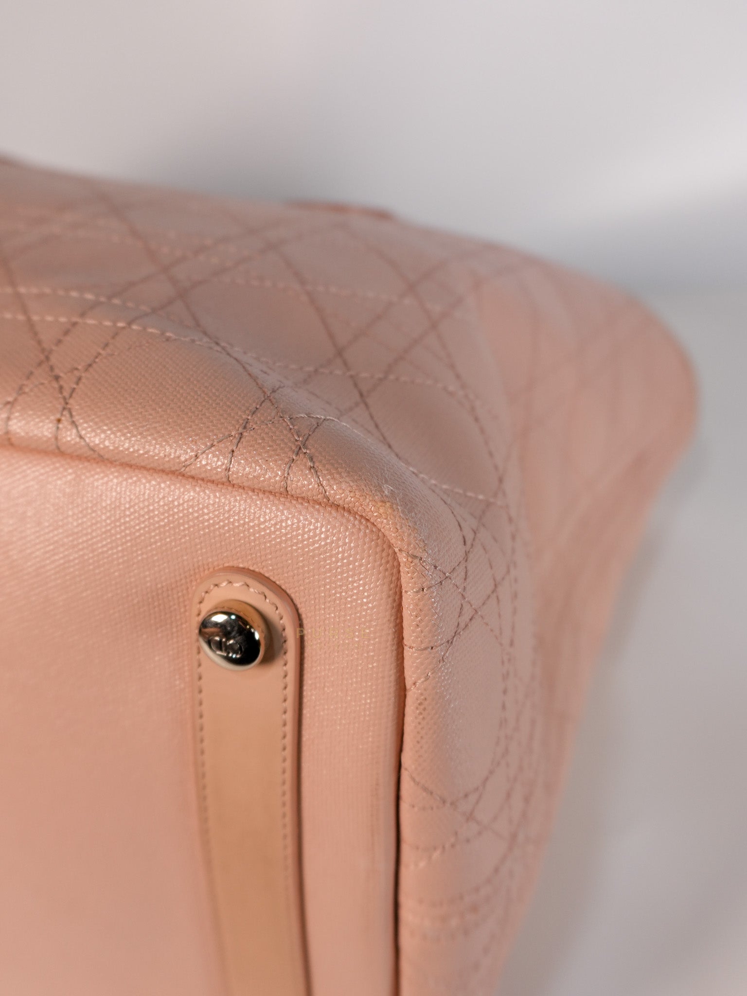 Panarea Tote Bag in Baby Pink | Purse Maison Luxury Bags Shop
