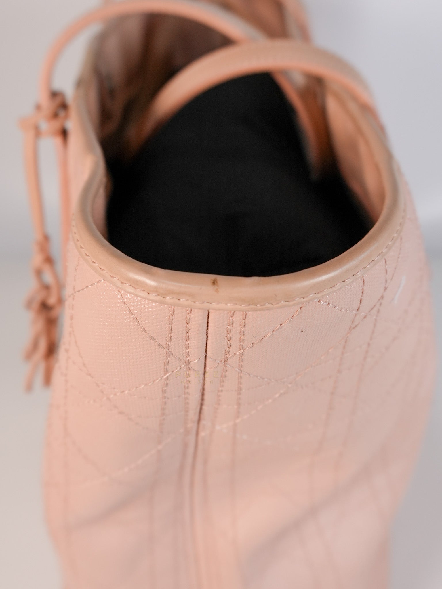Panarea Tote Bag in Baby Pink | Purse Maison Luxury Bags Shop