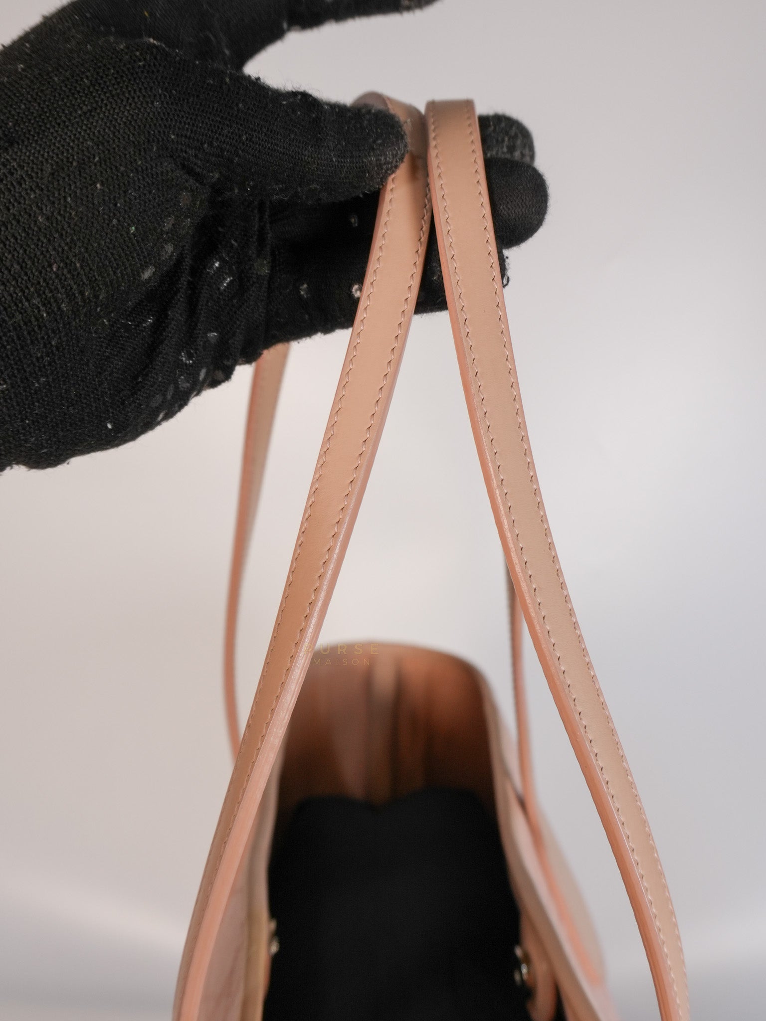 Panarea Tote Bag in Baby Pink | Purse Maison Luxury Bags Shop