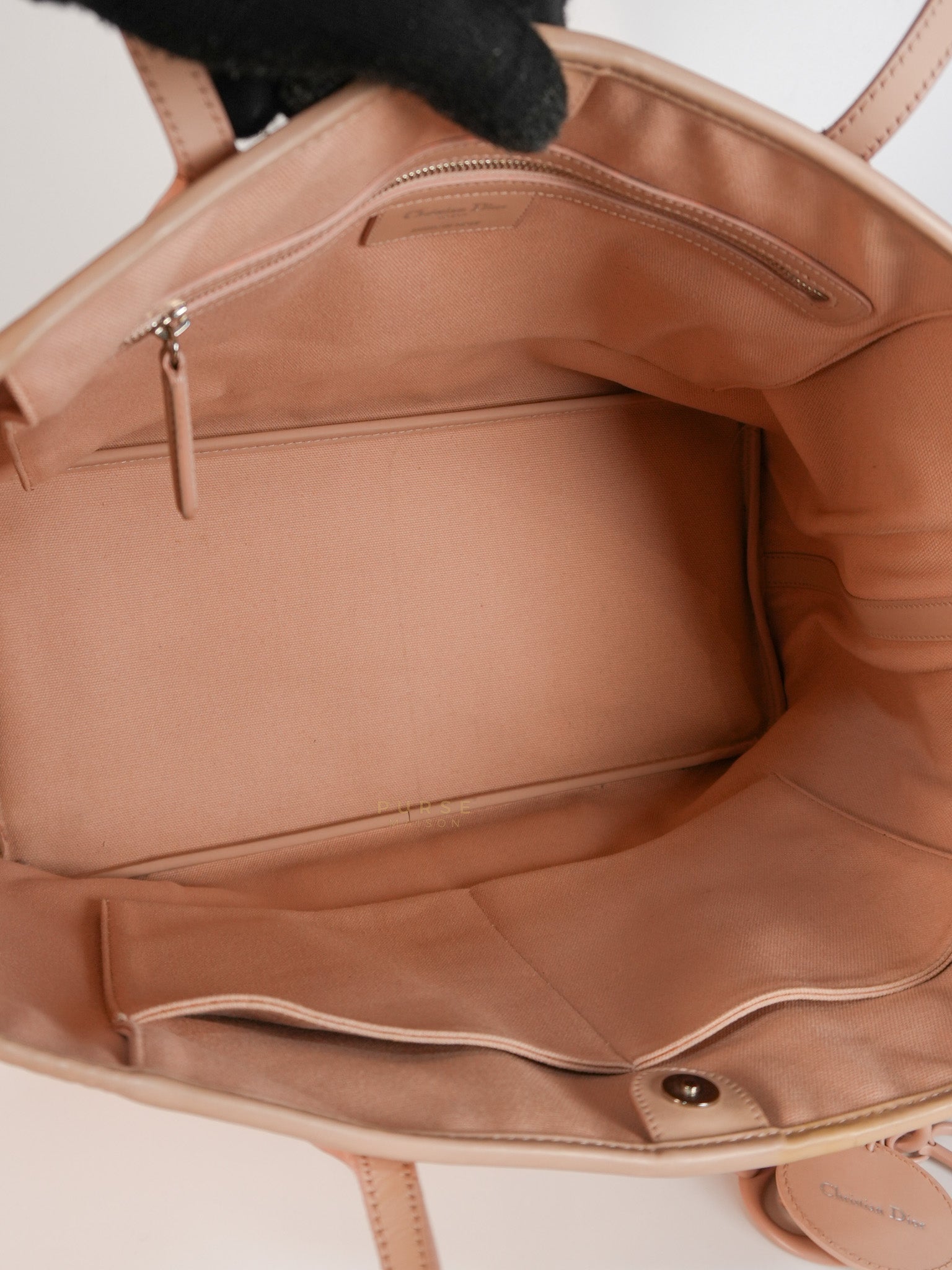 Panarea Tote Bag in Baby Pink | Purse Maison Luxury Bags Shop