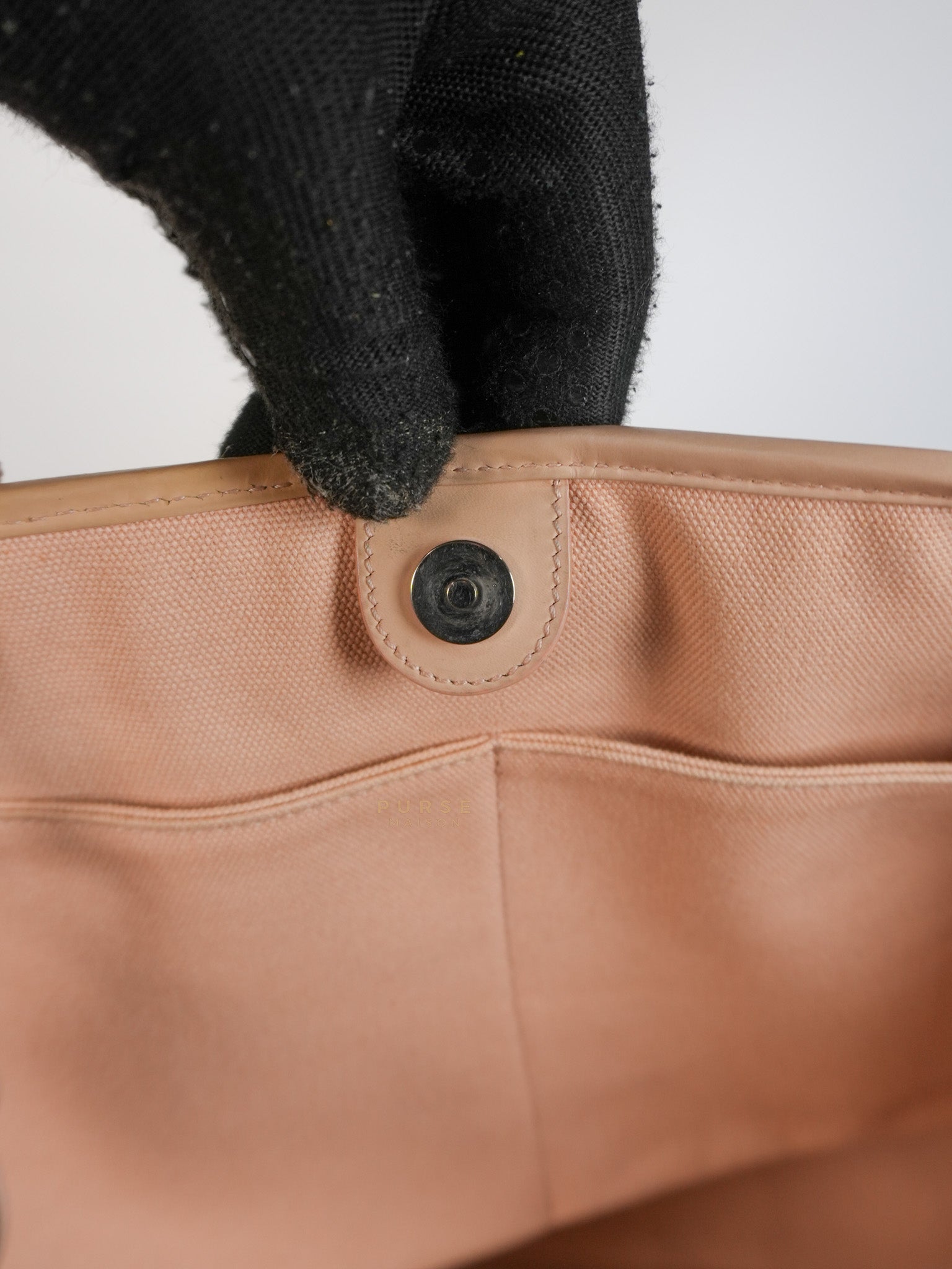 Panarea Tote Bag in Baby Pink | Purse Maison Luxury Bags Shop