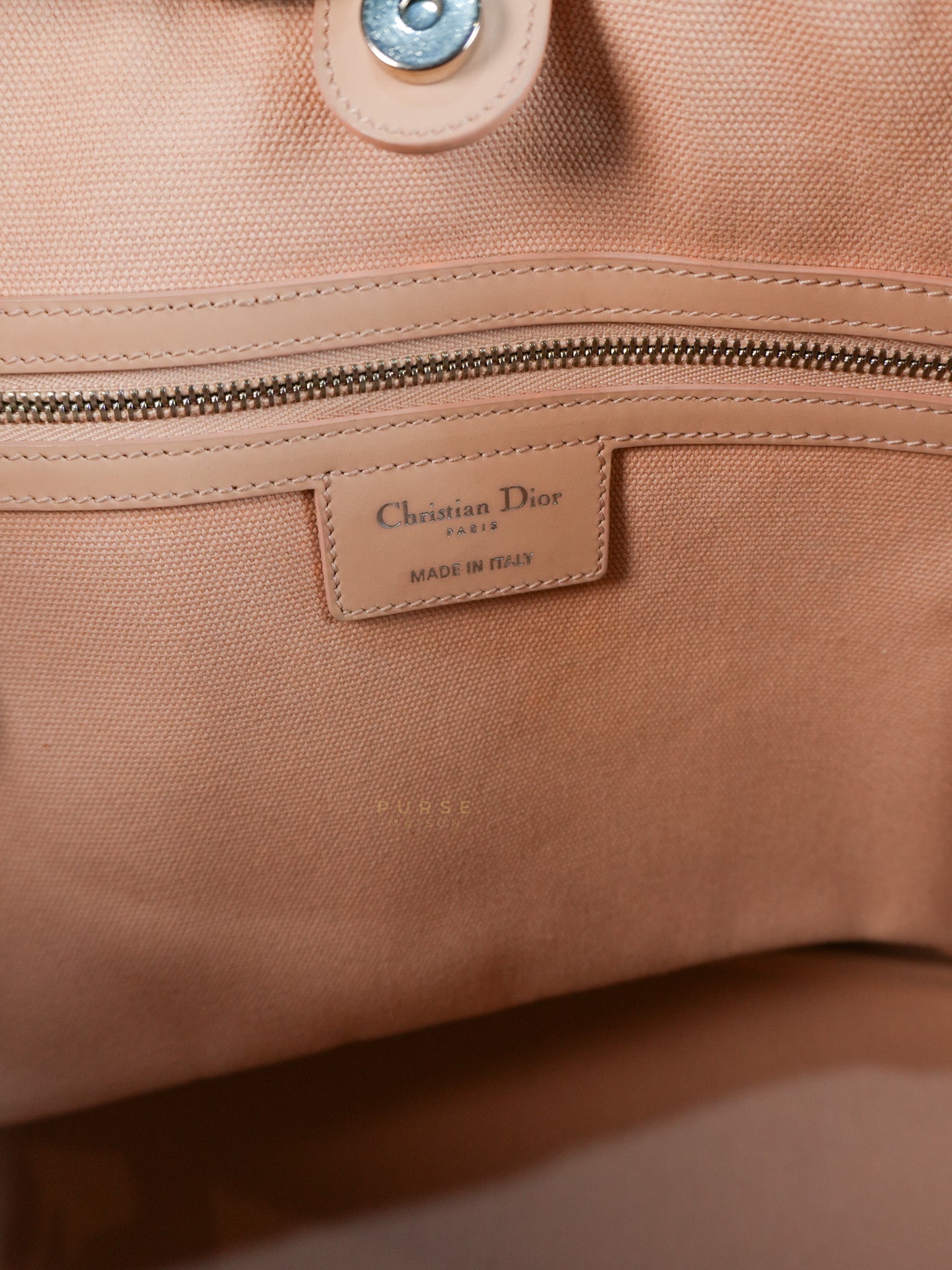 Panarea Tote Bag in Baby Pink | Purse Maison Luxury Bags Shop