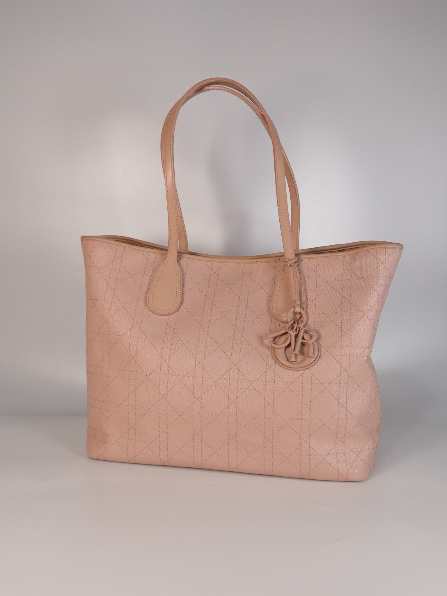 Panarea Tote Bag in Baby Pink | Purse Maison Luxury Bags Shop
